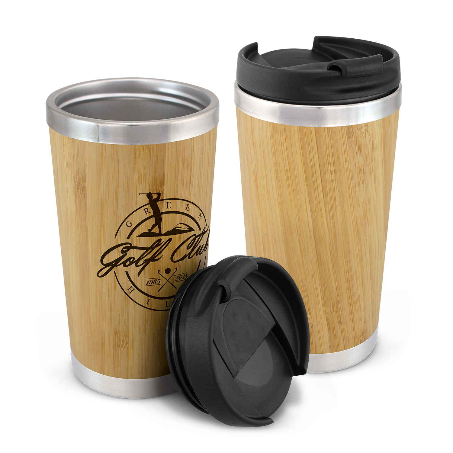 Bamboo Double Wall Cup – Image 2