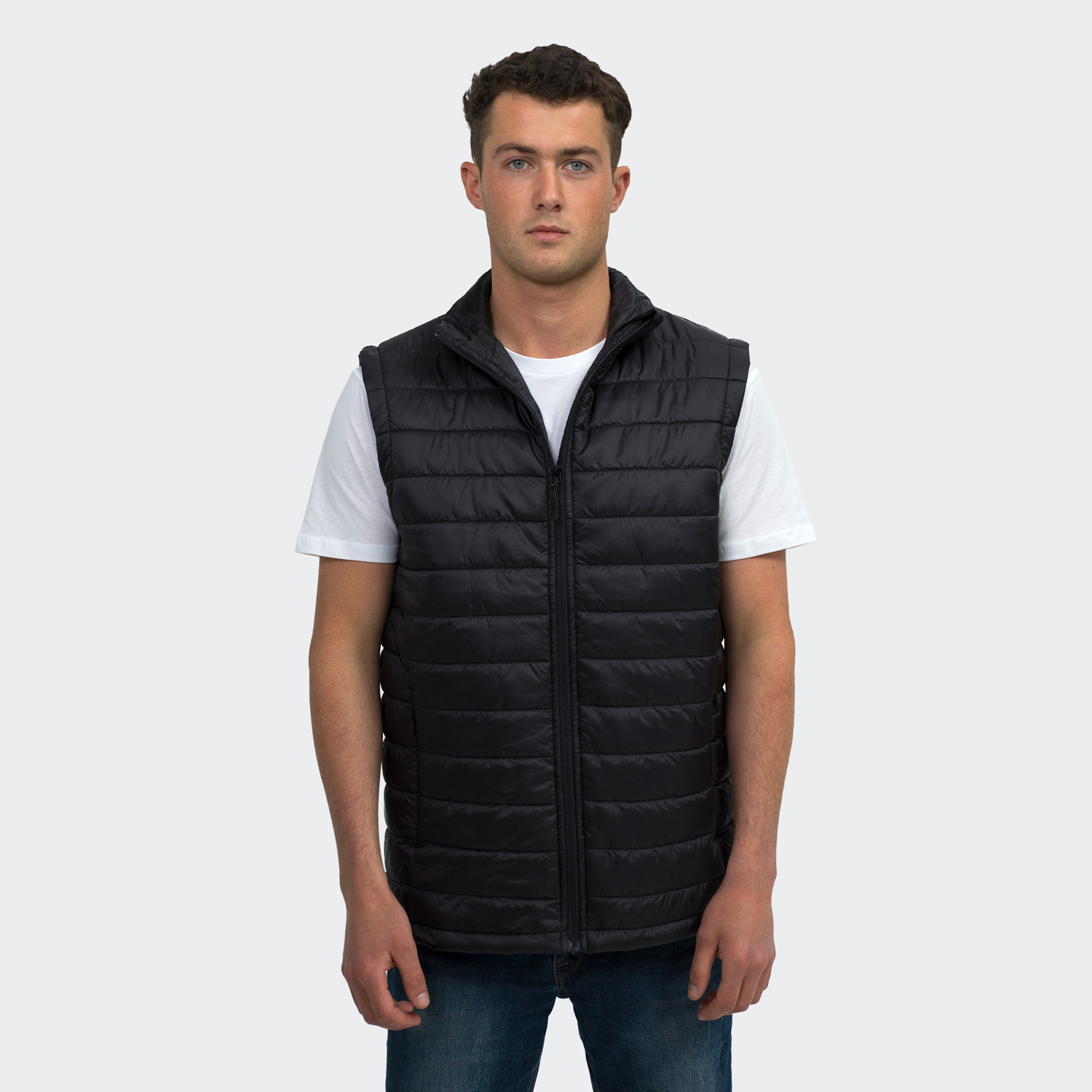TRENDSWEAR Frazer Mens Puffer Vest – Image 1