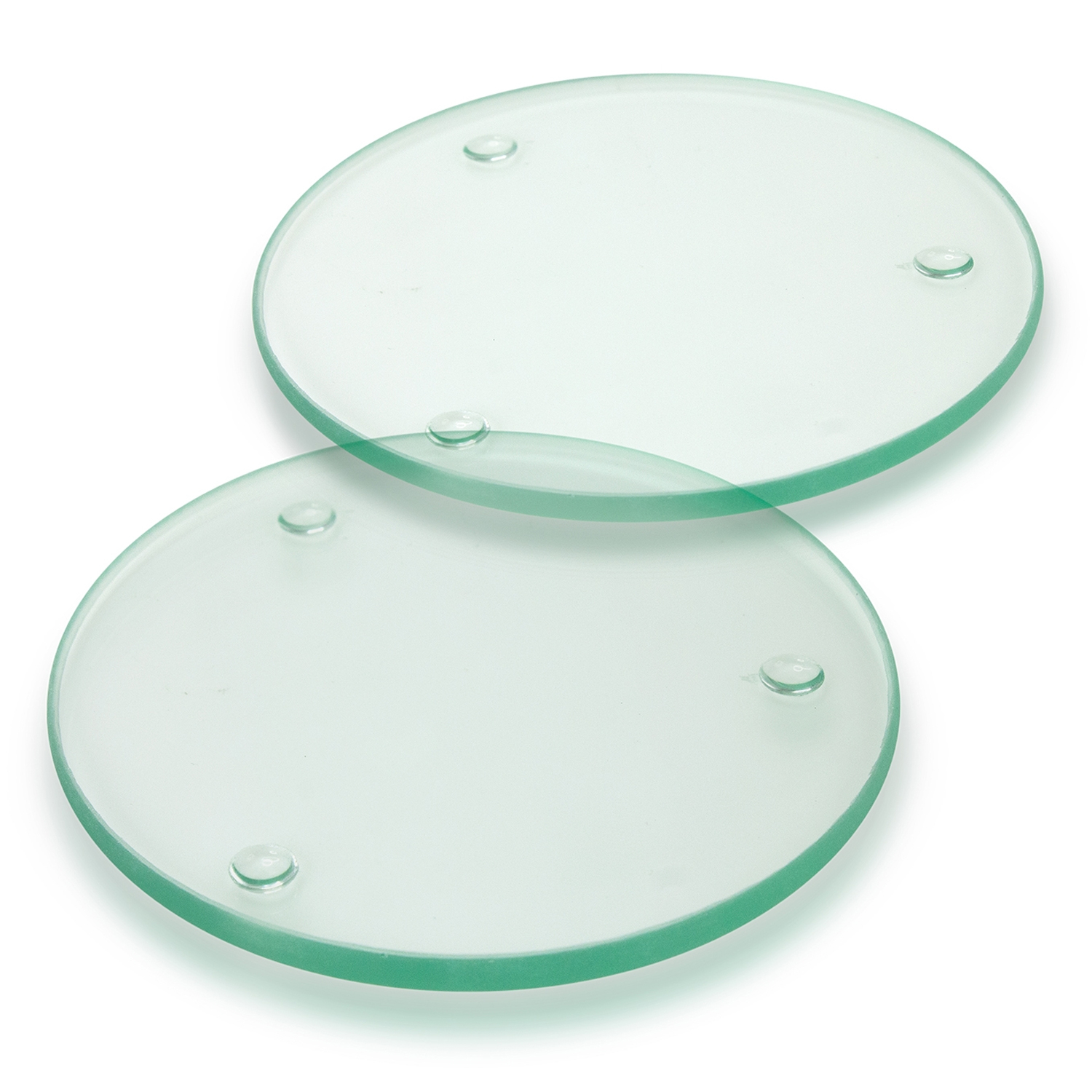 Venice Glass Coaster - Set of 2 - Round - Full Colour – Image 2