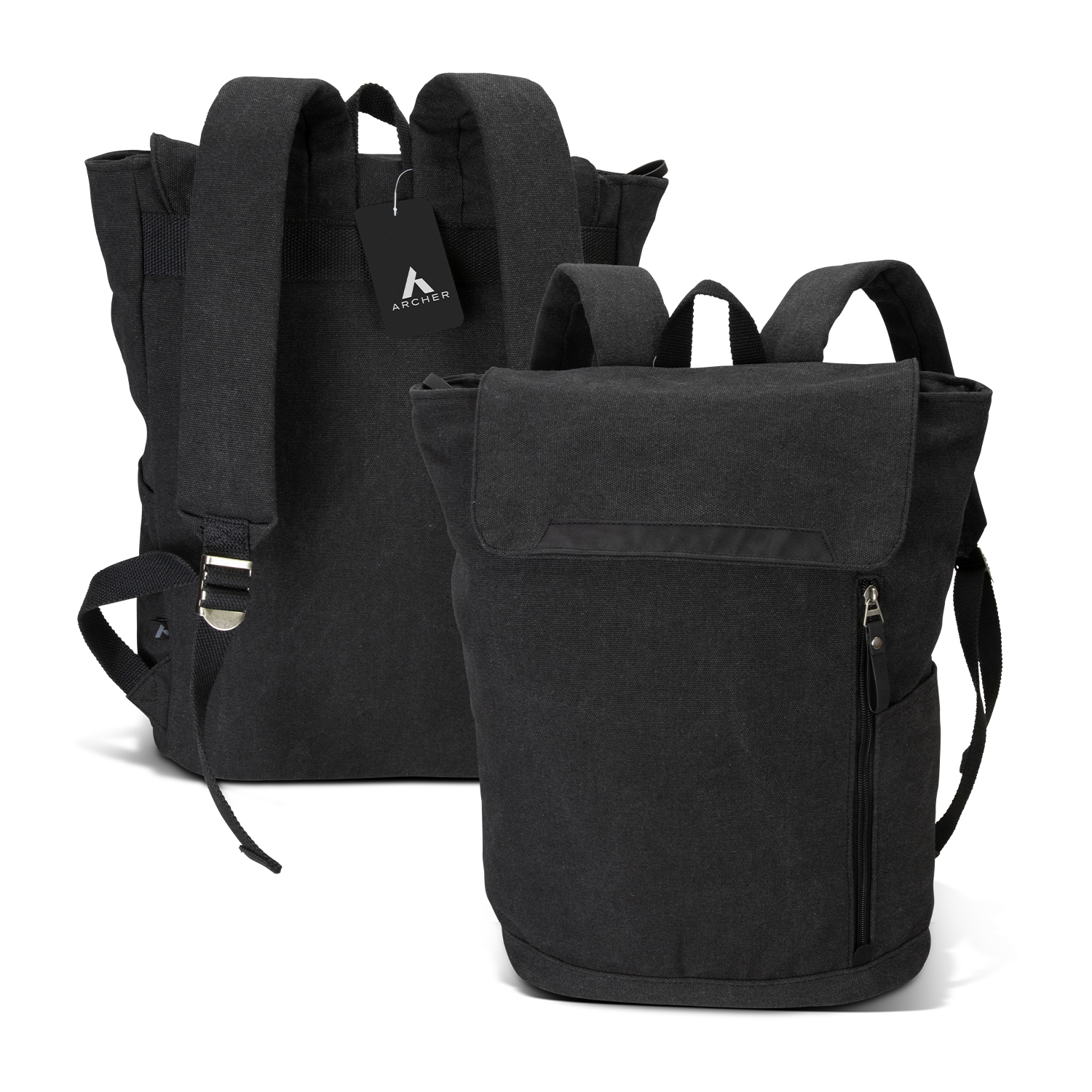 ARCHER Copenhagen Canvas Backpack – Image 1