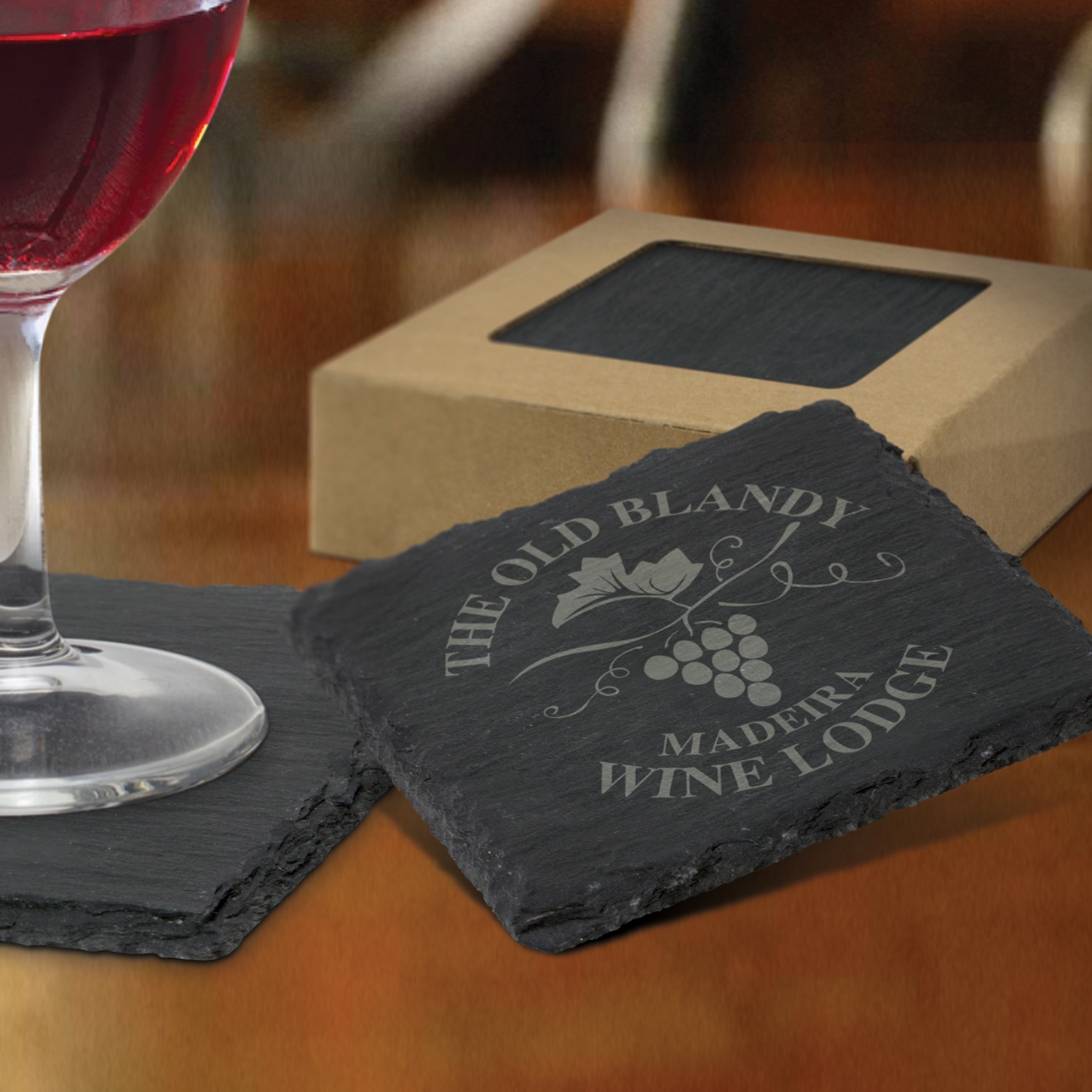 Slate Coaster - Set of 4 – Image 3