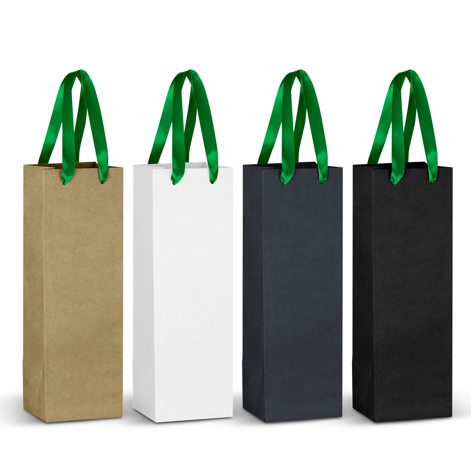 Champagne Ribbon Handle Paper Bag – Image 8