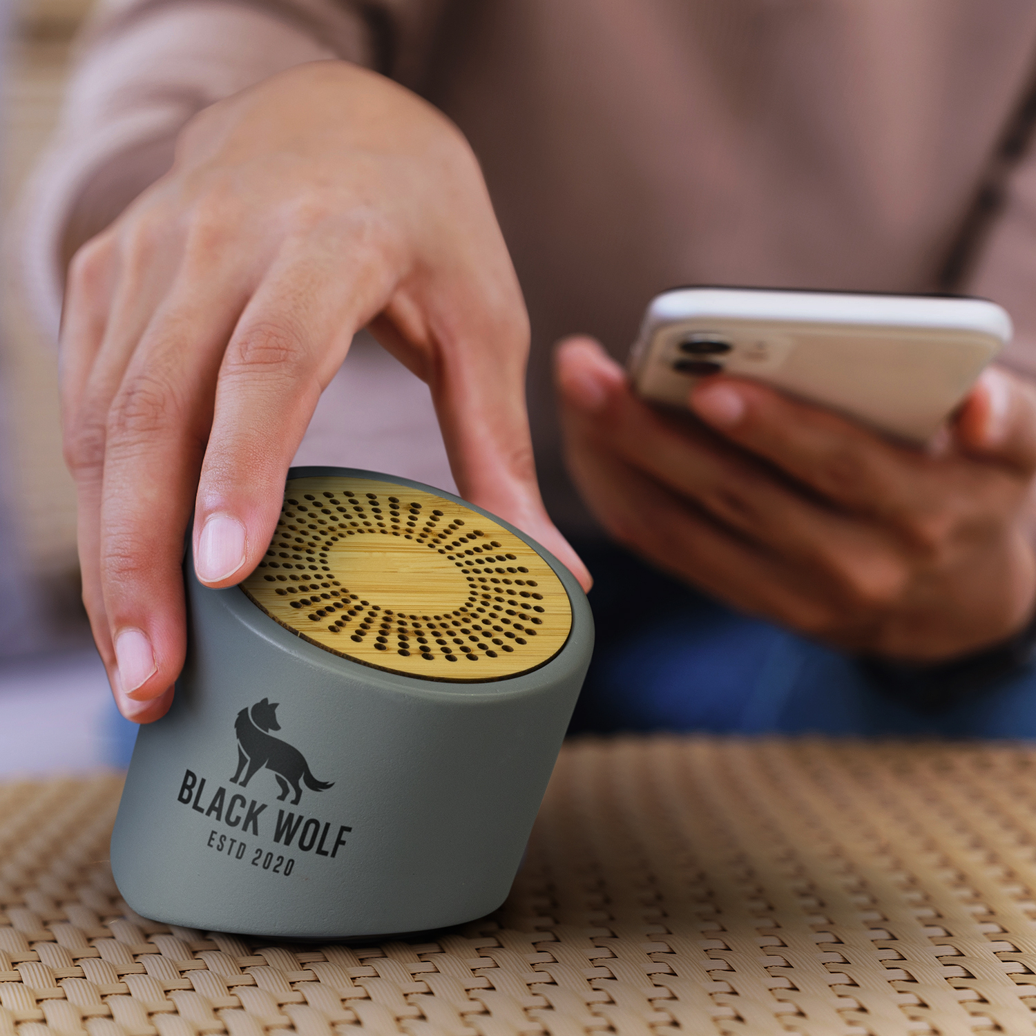 NATURA Limestone Bluetooth Mini Speaker – Image 8