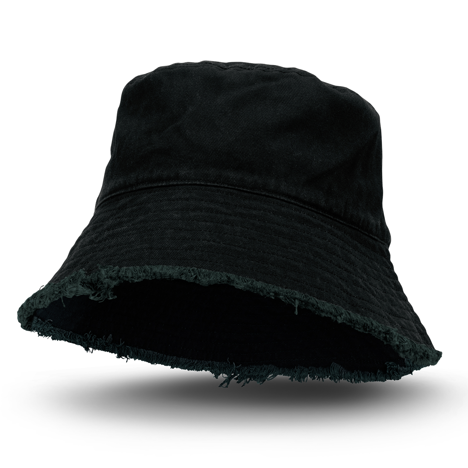 Raw Edge Bucket Hat – Image 5