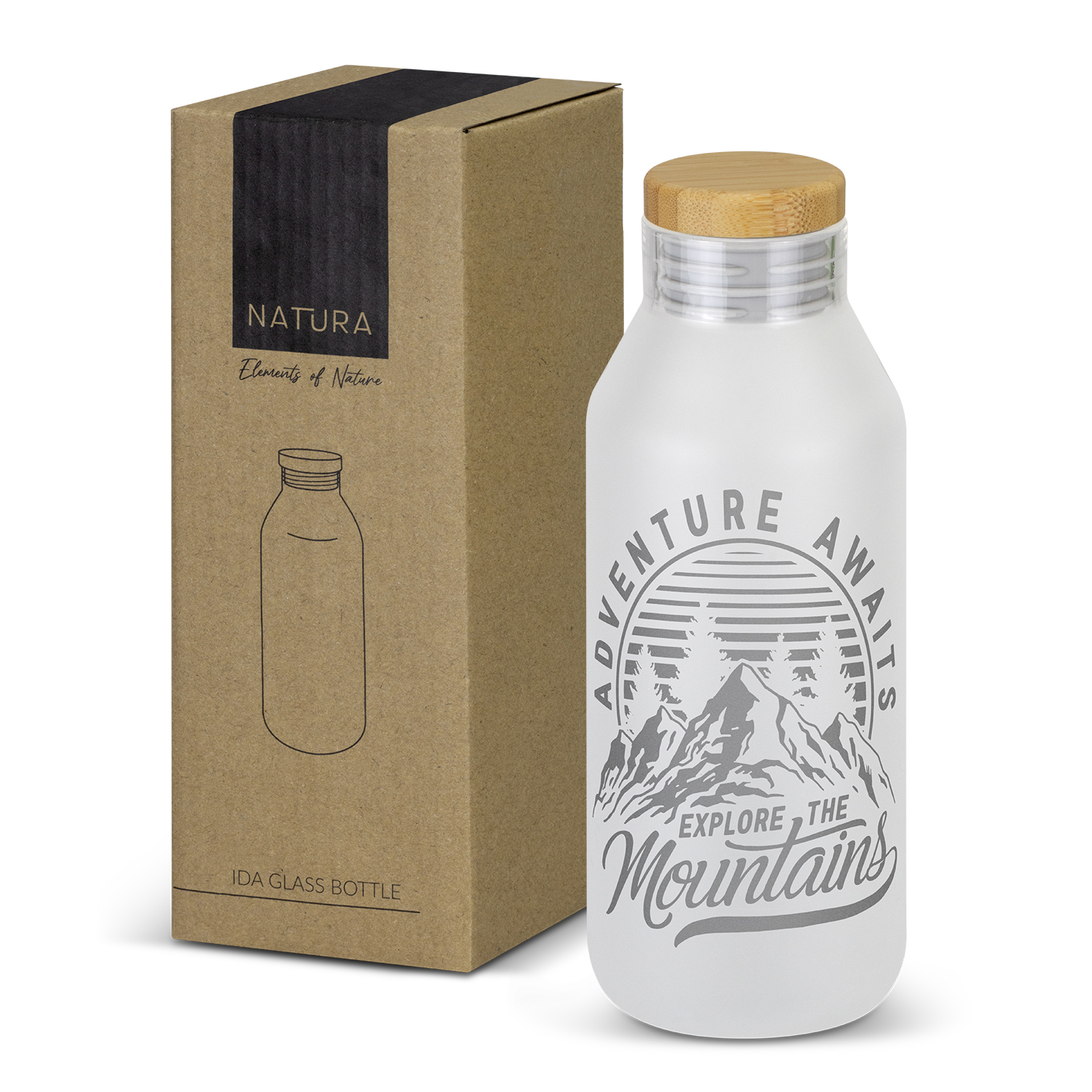 NATURA Ida Glass Bottle – Image 2