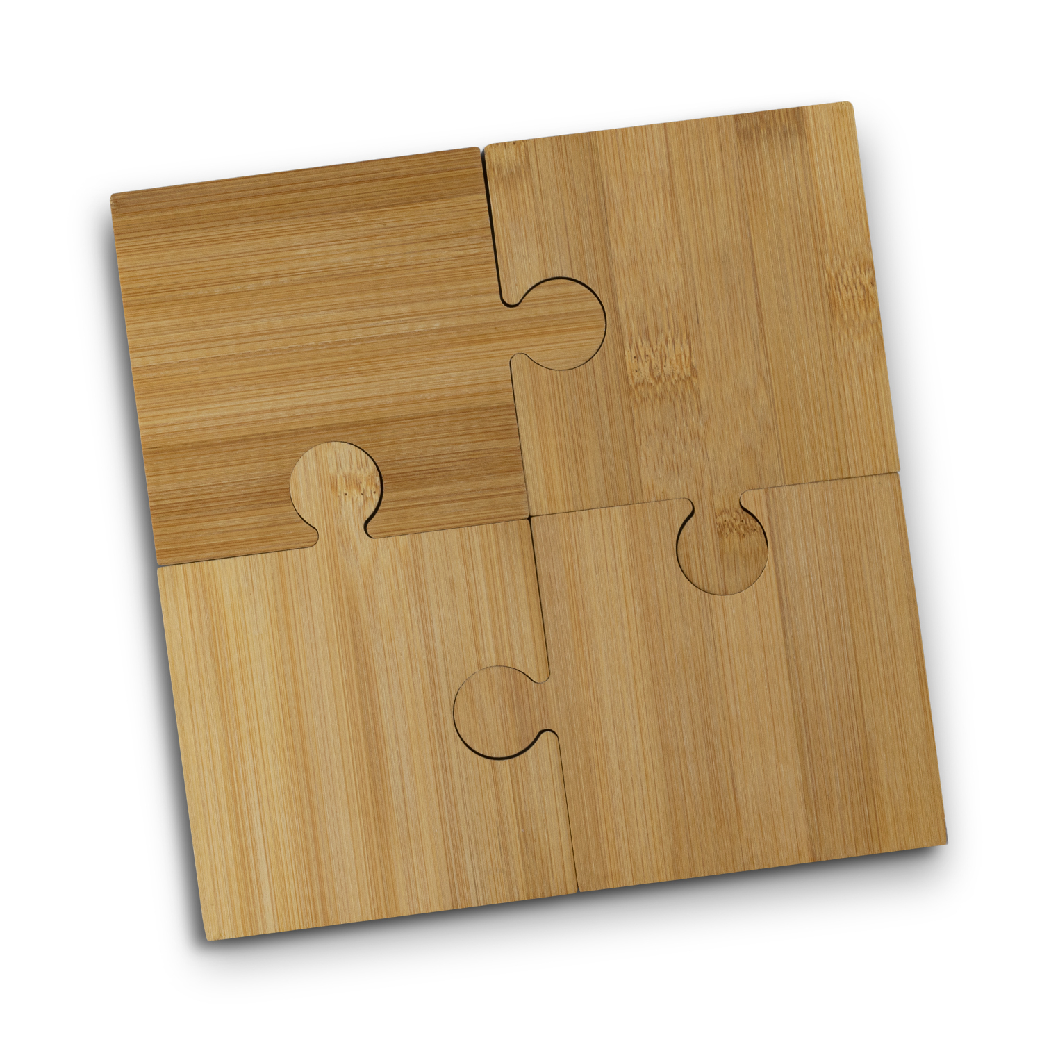 NATURA Puzzle Coaster - Set of 4 – Image 2