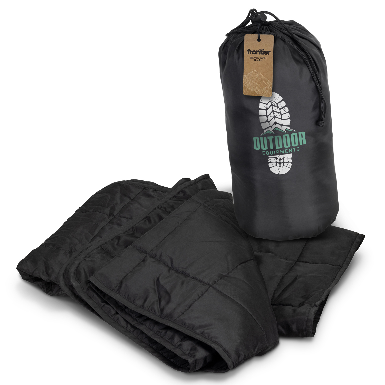 Frontier Harrow Puffer Blanket – Image 1