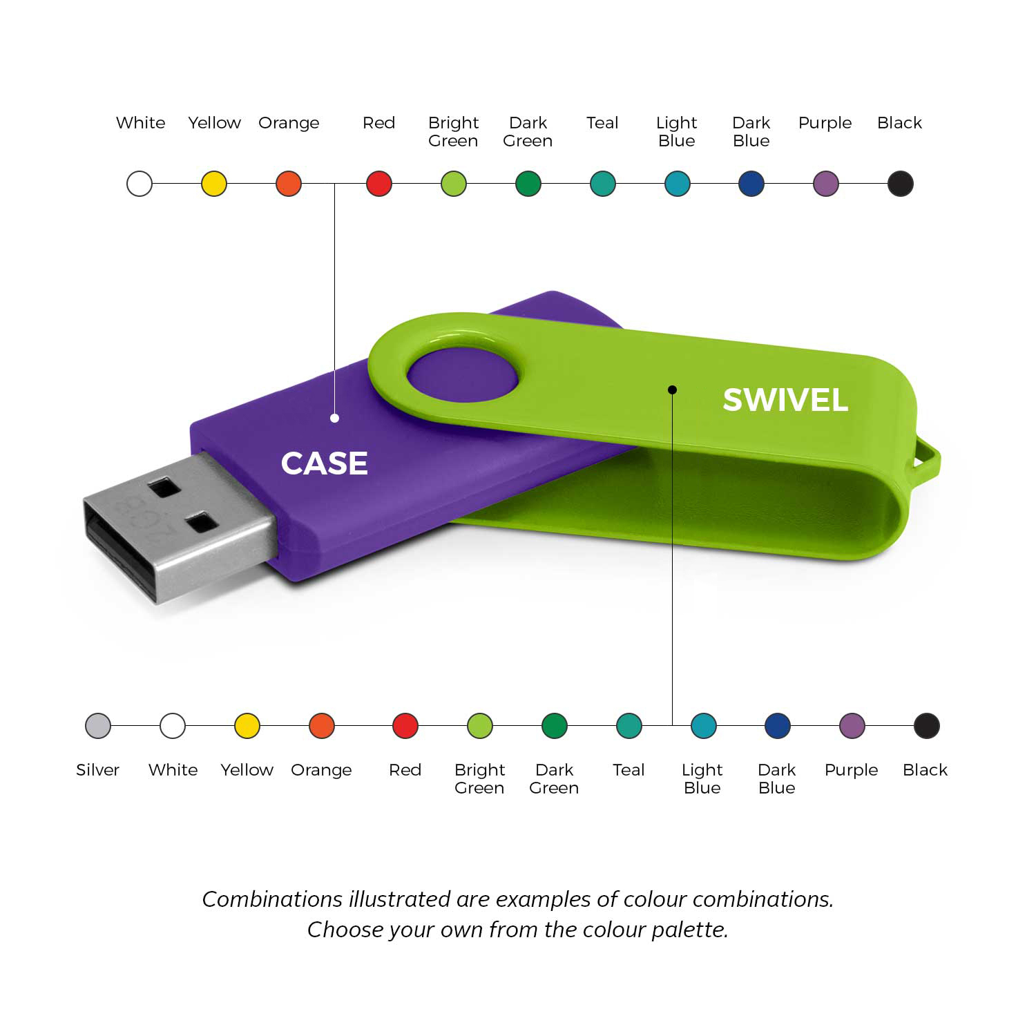 Helix 4GB Mix & Match Flash Drive – Image 19