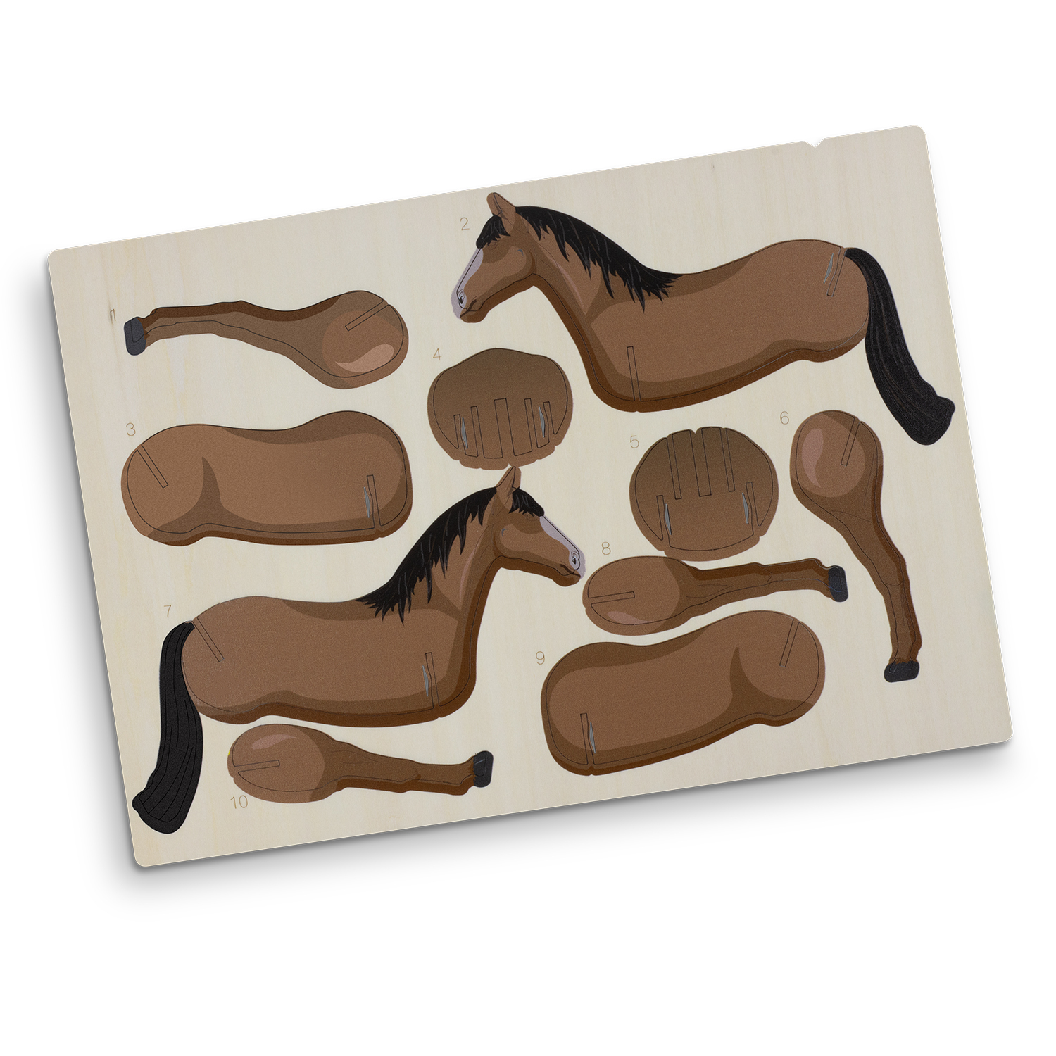 BRANDCRAFT Horse Wooden Model – Image 6