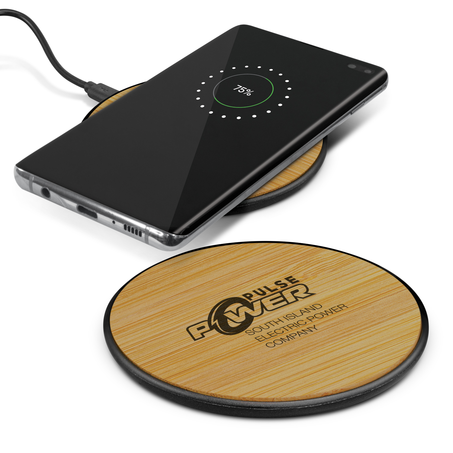Bamboo 5W Wireless Charger – Image 1