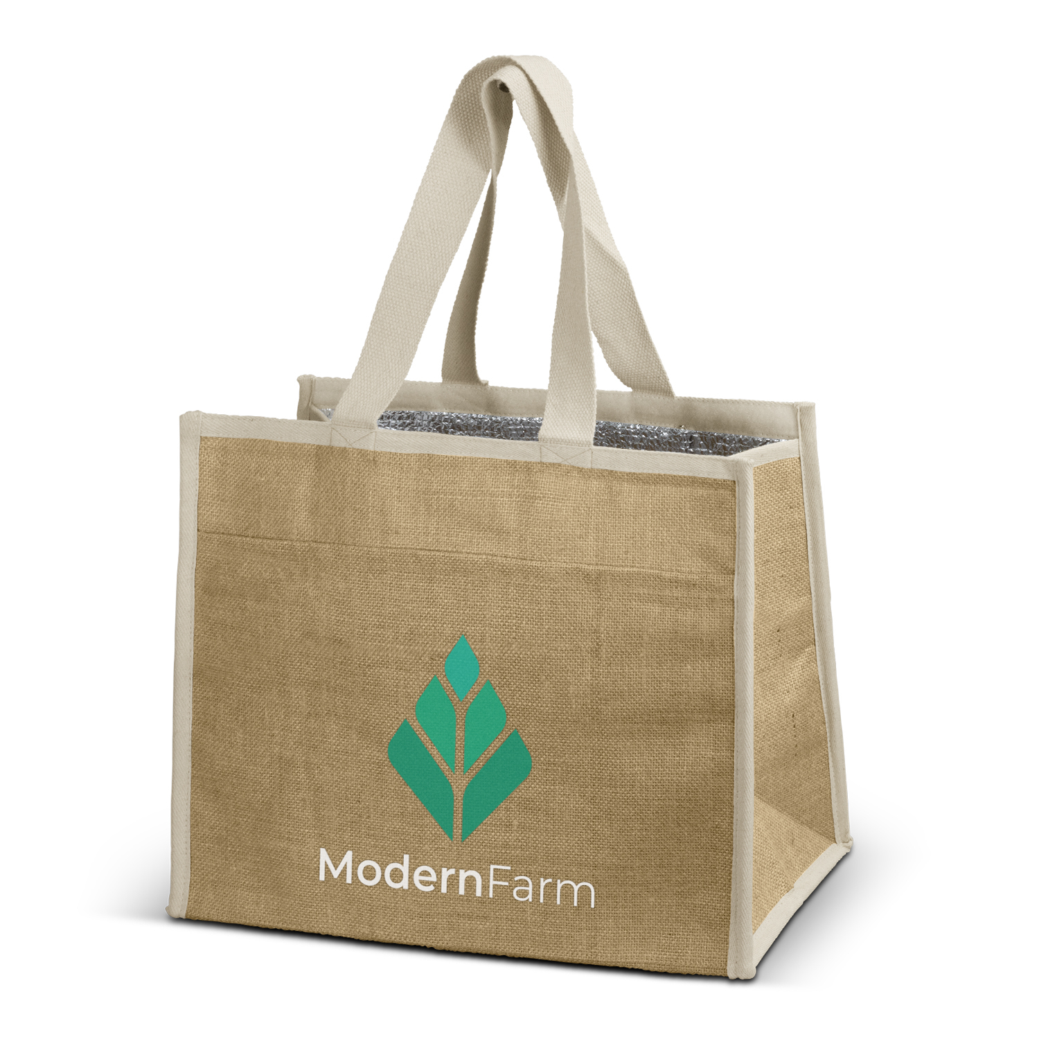Lumi Jute Cooler Bag – Image 2