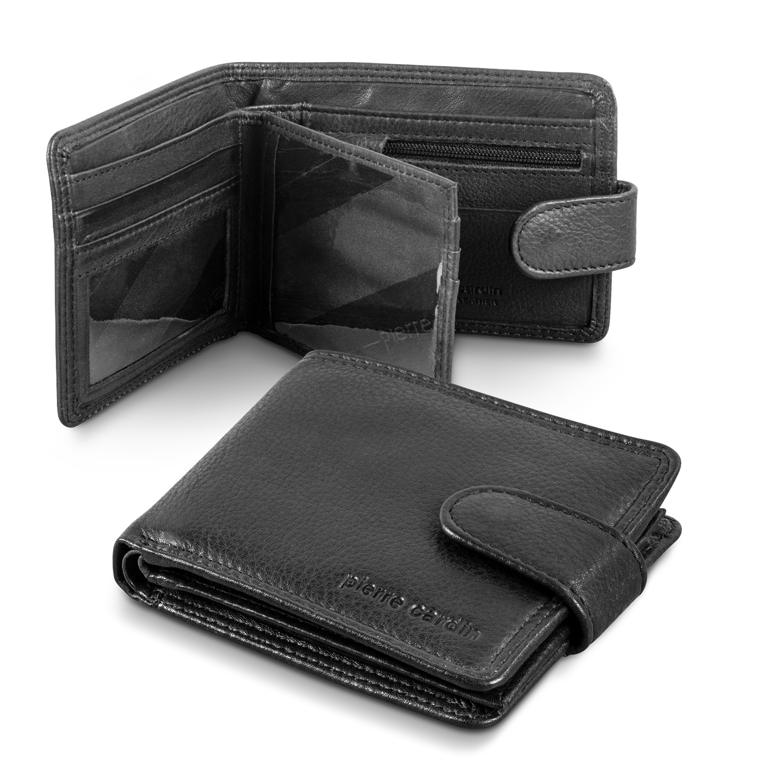 Pierre Cardin Leather Wallet and Belt Gift Set – Image 3