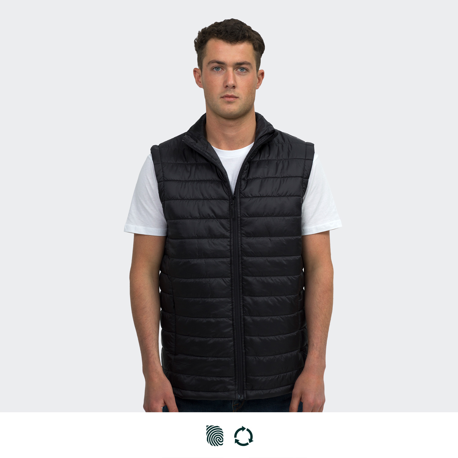 TRENDSWEAR Frazer Mens Puffer Vest – Image 2