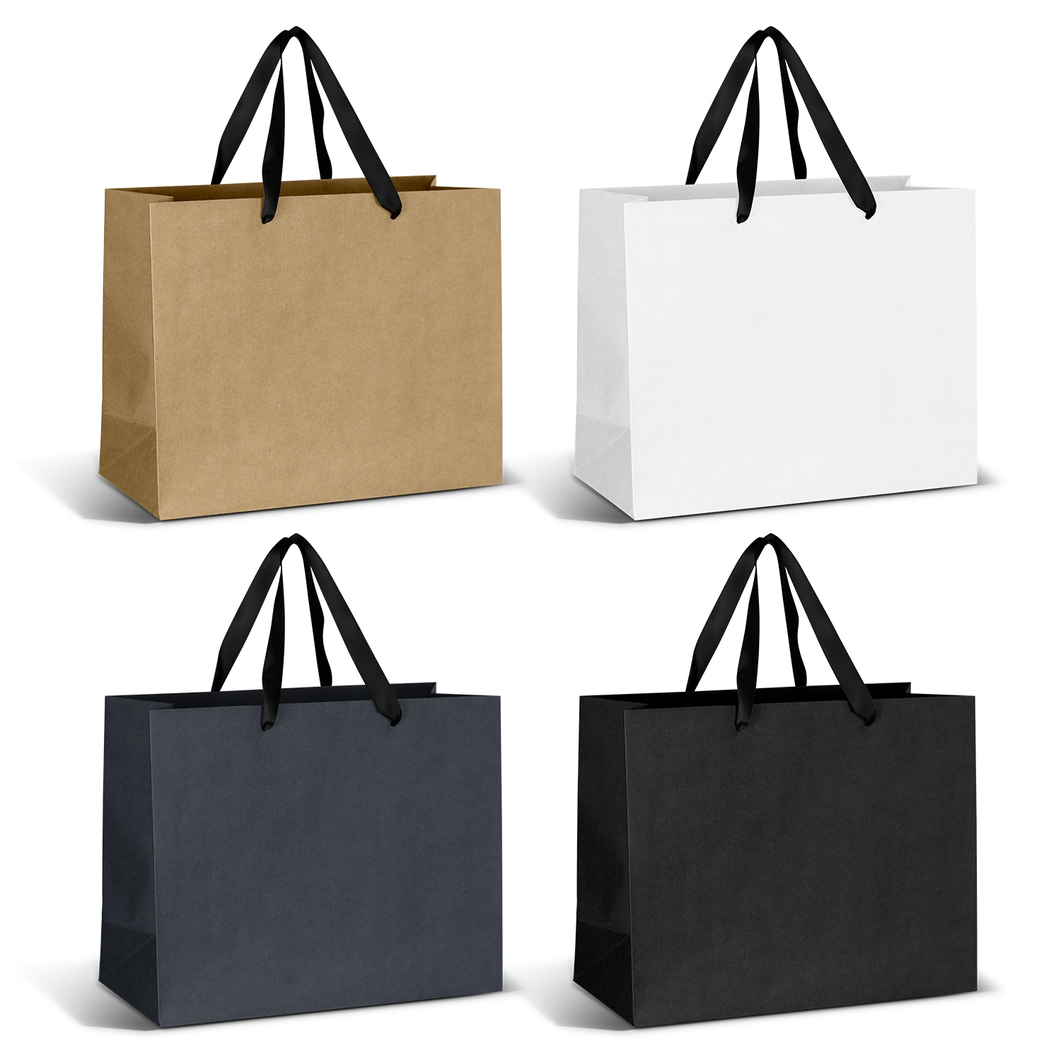 Large Ribbon Handle Paper Bag – Image 12