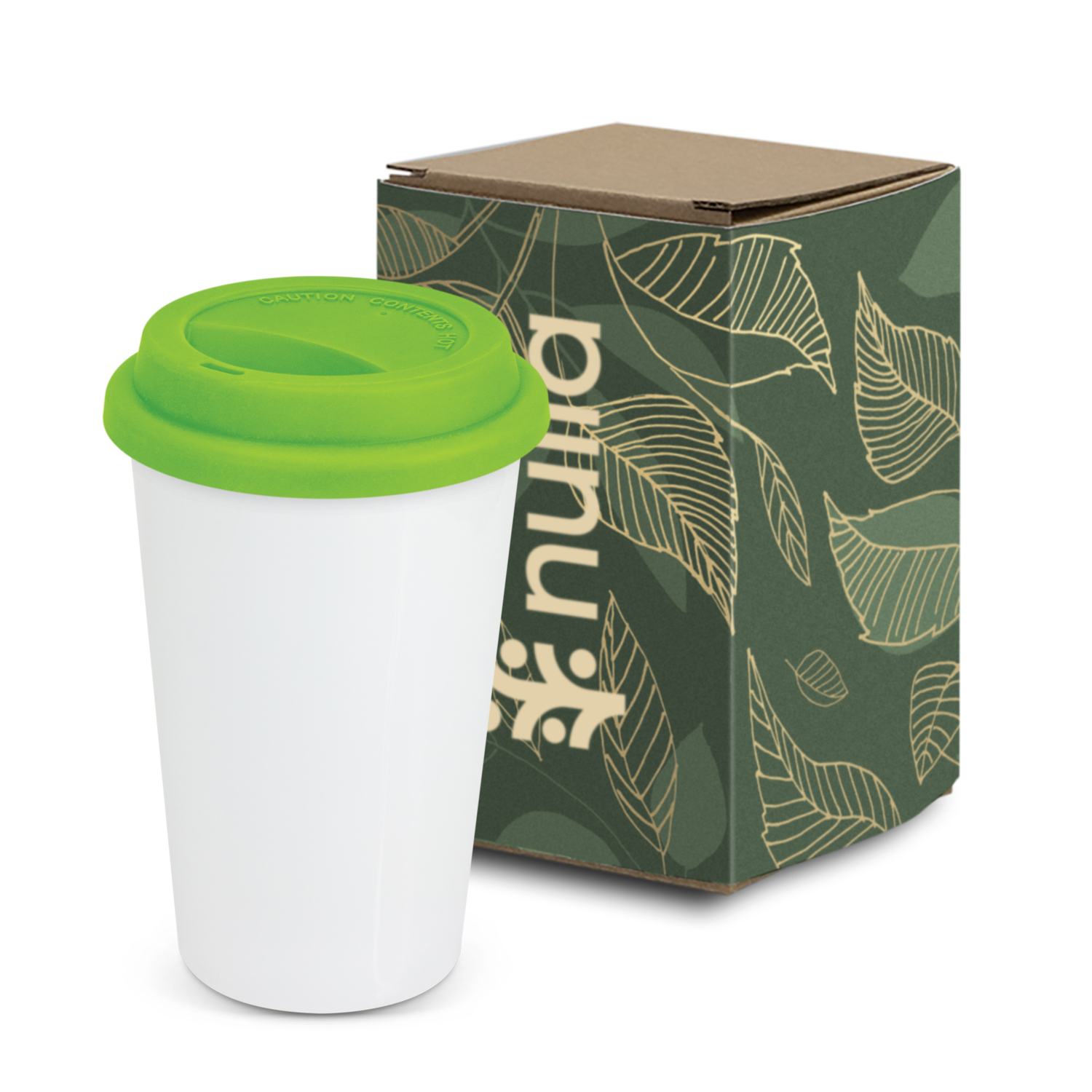 Aztec Double Wall Coffee Cup - Full Colour – Image 8