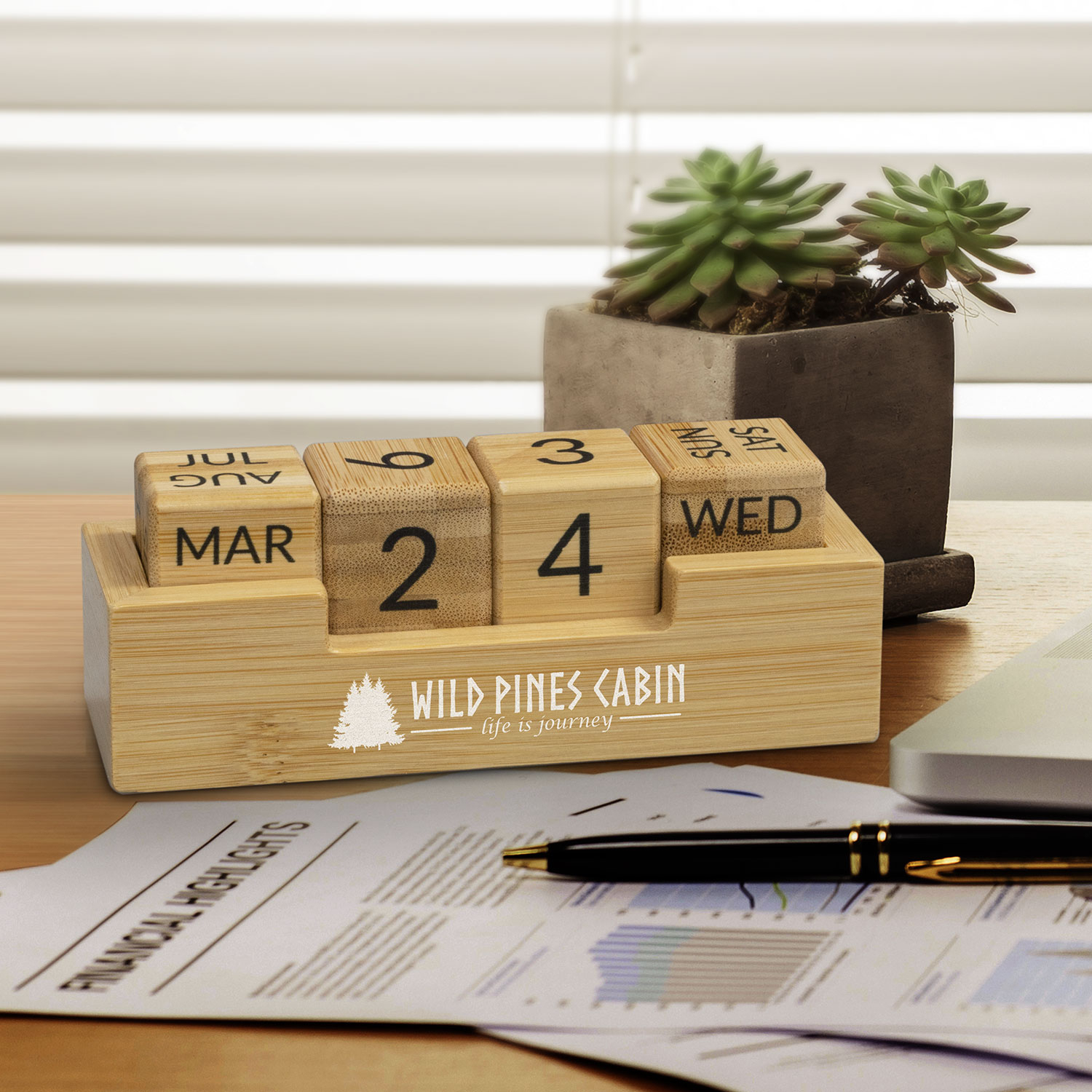 Bamboo Calendar – Image 6