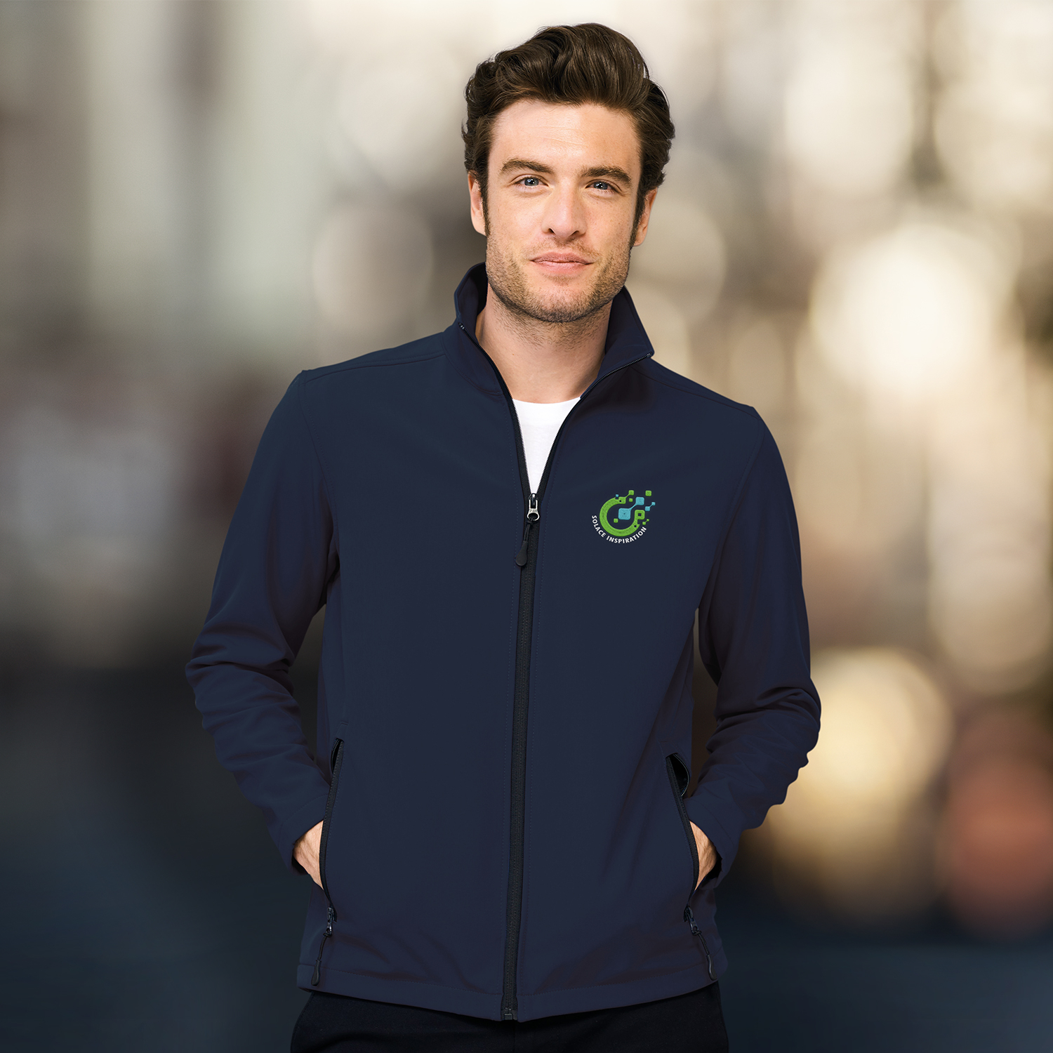 SOLS Race Men's Softshell Jacket – Image 3
