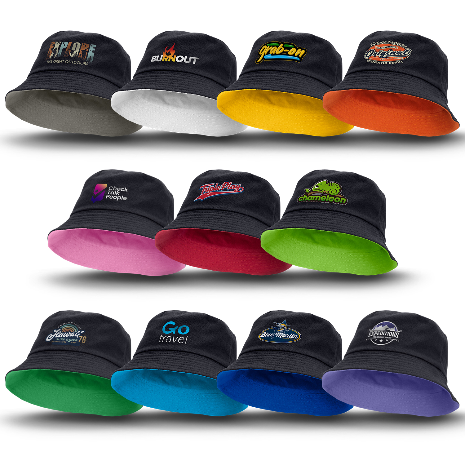 Reversible Bucket Hat – Image 1
