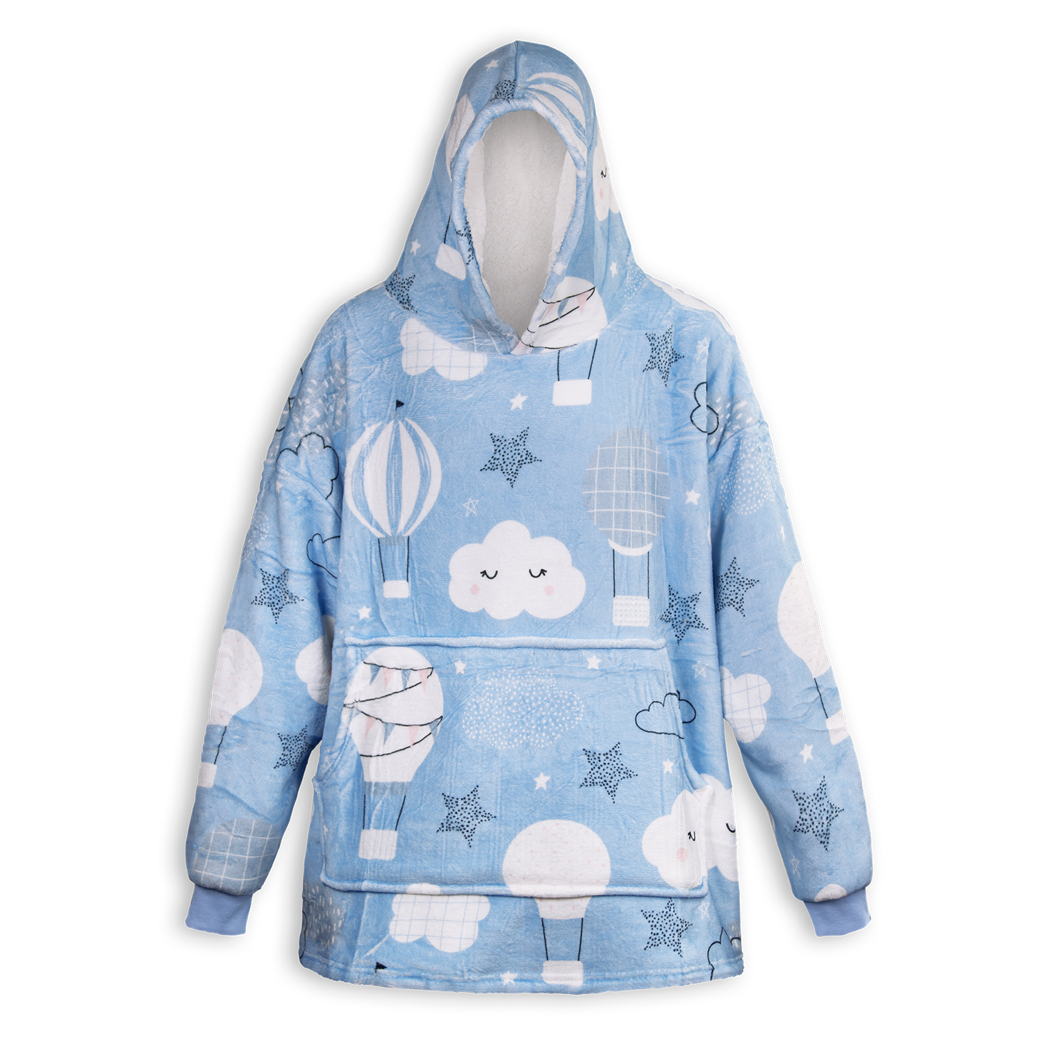 Full Colour Blanket Hoodie – Image 2