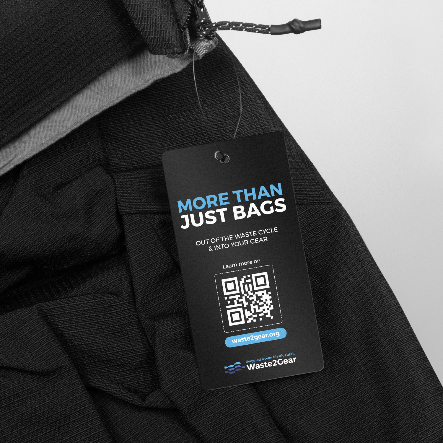 SPICE Waste2Gear Roll Up Computer Backpack – Image 9