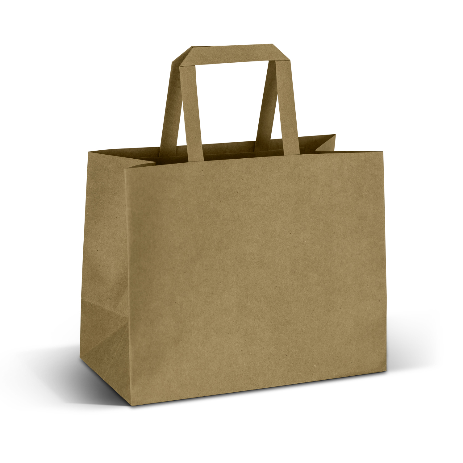 Medium Flat Handle Paper Bag Landscape – Image 6