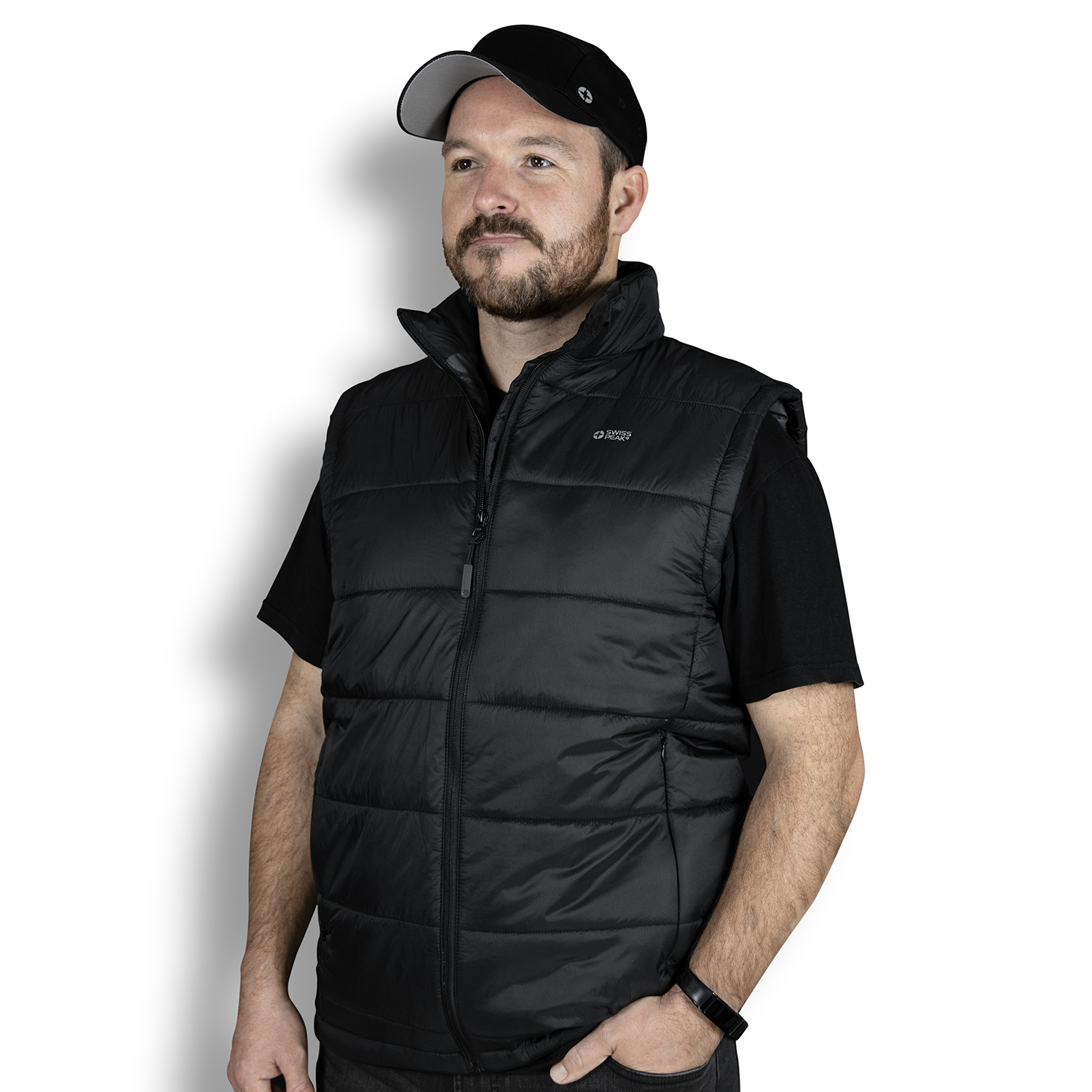 Swiss Peak Urban Puffer Vest – Image 2