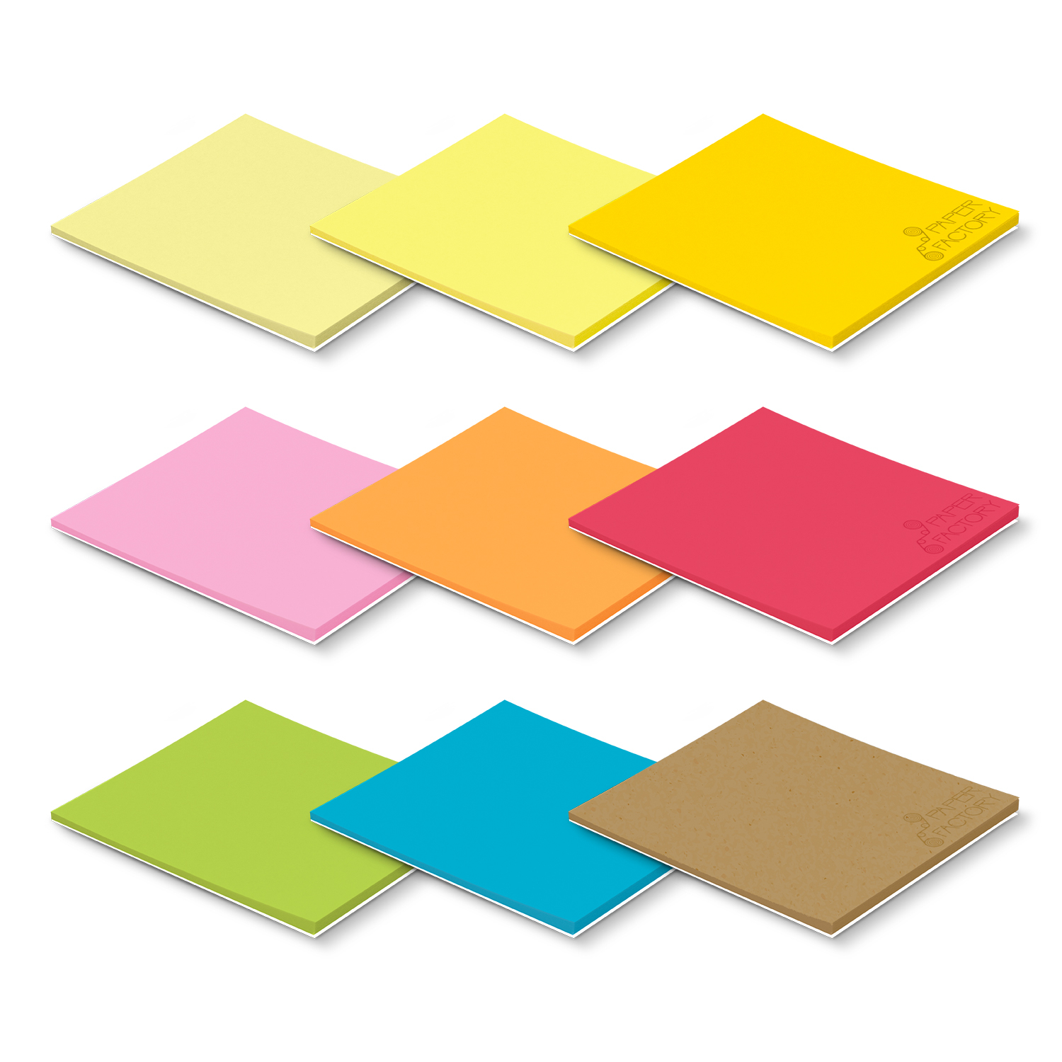 Coloured Sticky Pad 70 x 75mm - 25 Sheets – Image 4