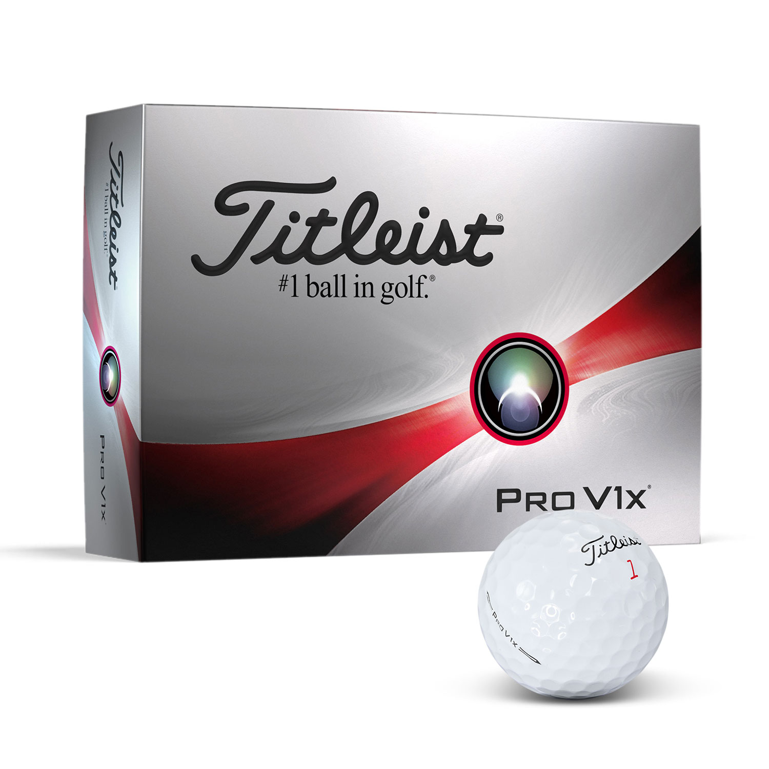 Titleist Pro V1X Golf Ball – Image 1