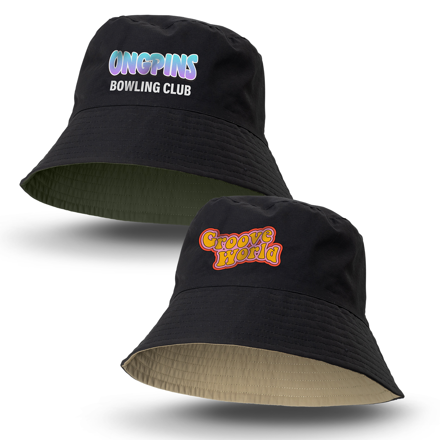 Reversible Ripstop Bucket Hat – Image 1