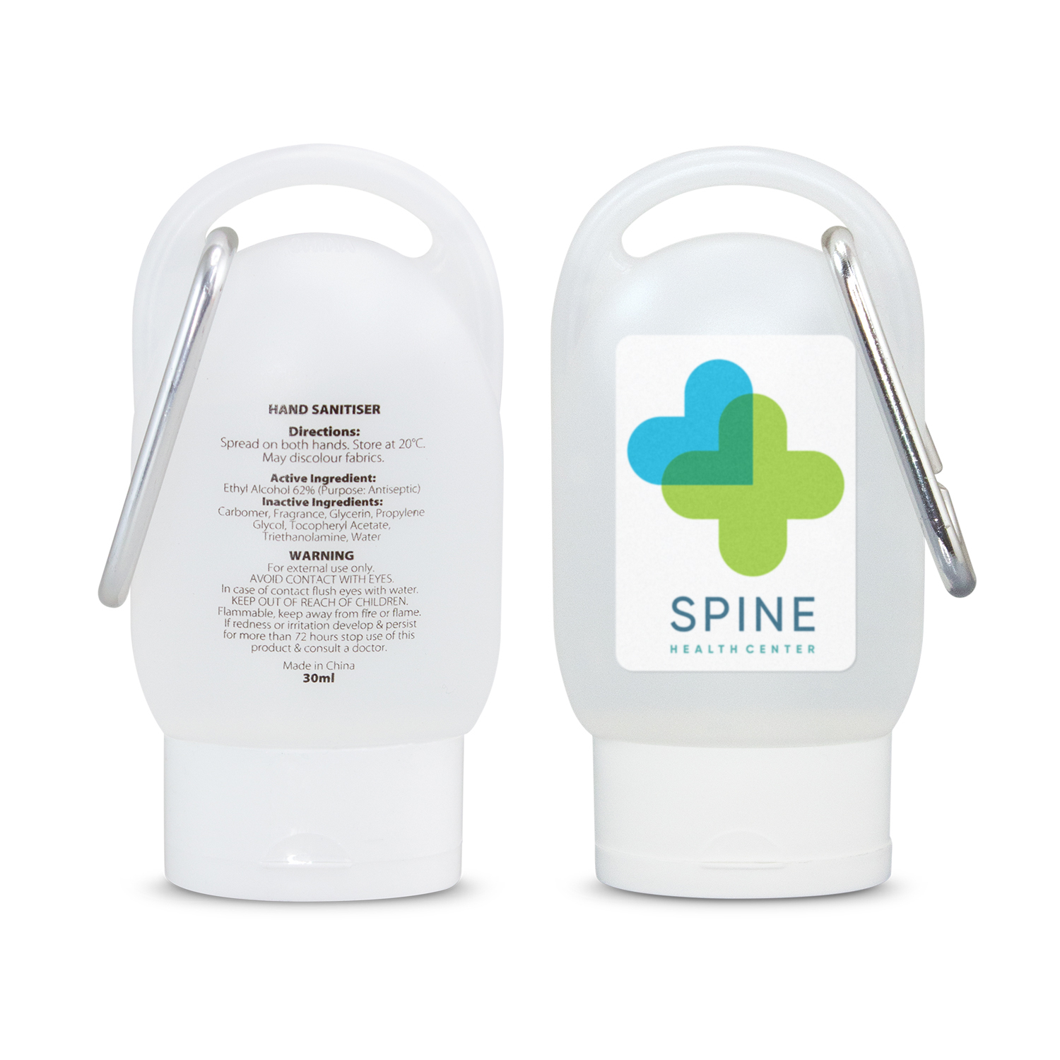 Gel Hand Sanitiser 30ml – Image 1