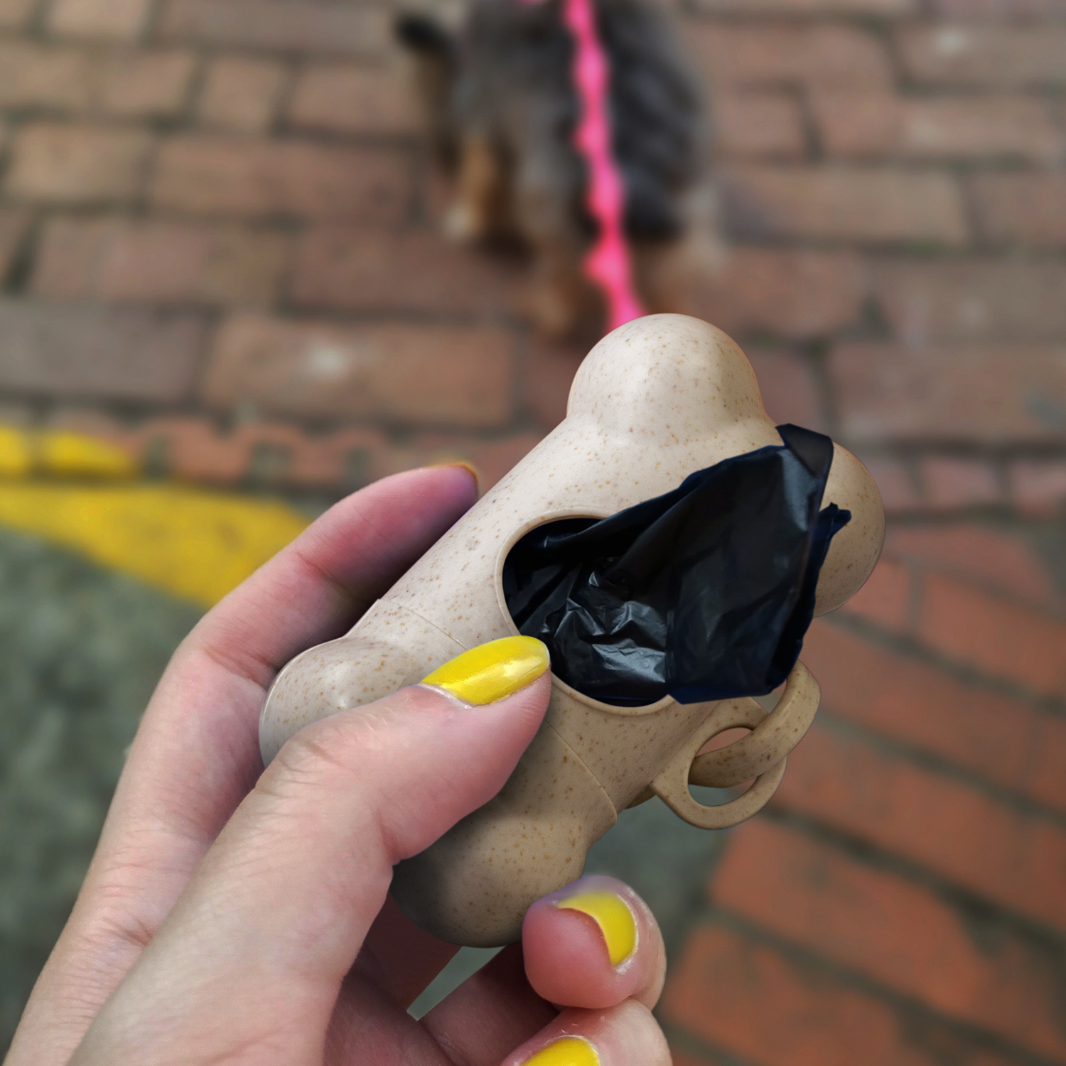 Pet Bag Dispenser  - Natural – Image 5