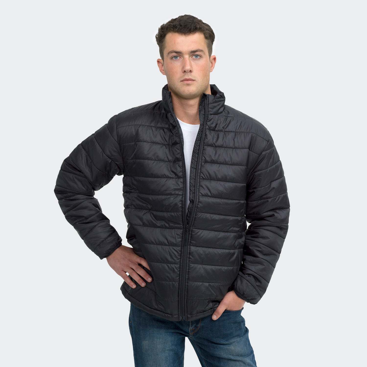 TRENDSWEAR Frazer Mens Puffer Jacket – Image 1