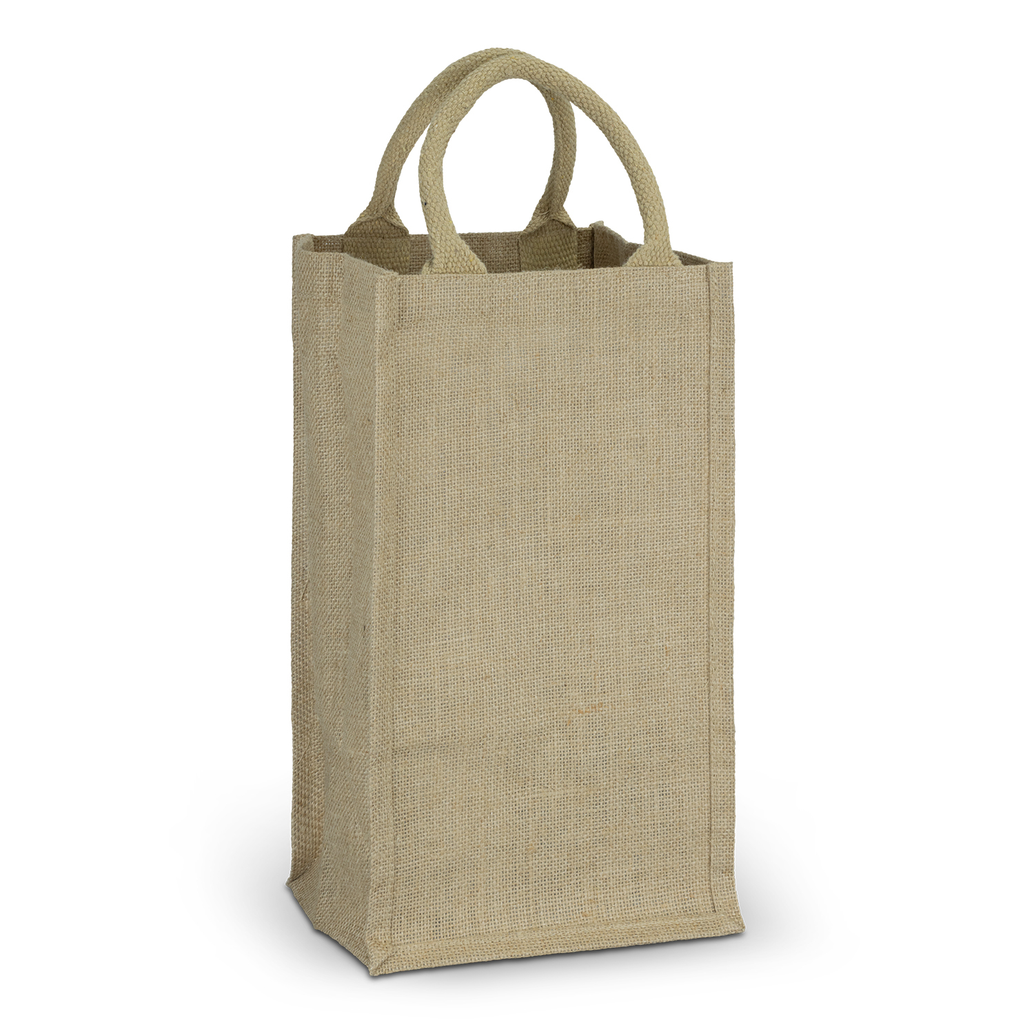 Jute Four Bottle Wine Carrier – Image 2