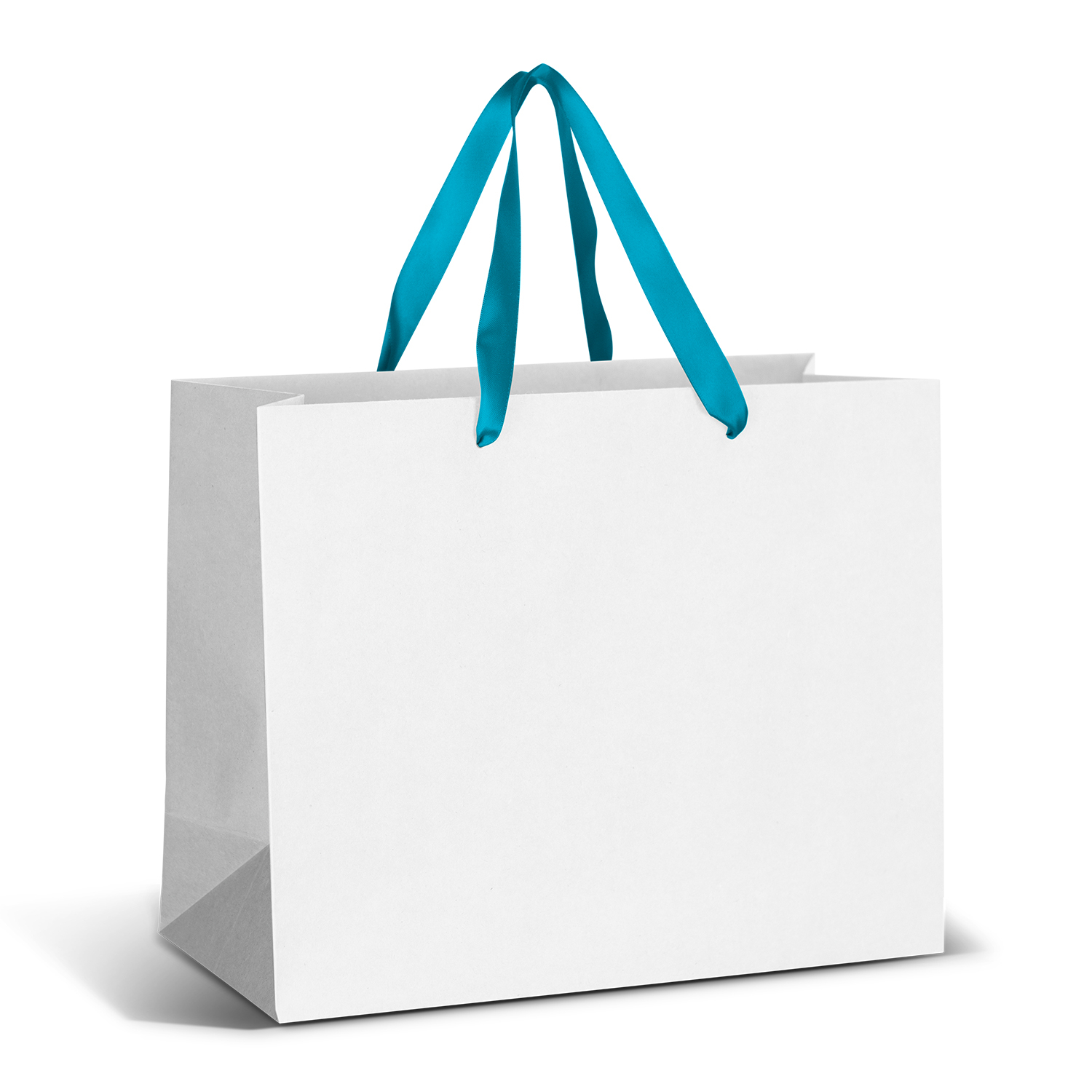 Large Ribbon Handle Paper Bag - Full Colour – Image 2