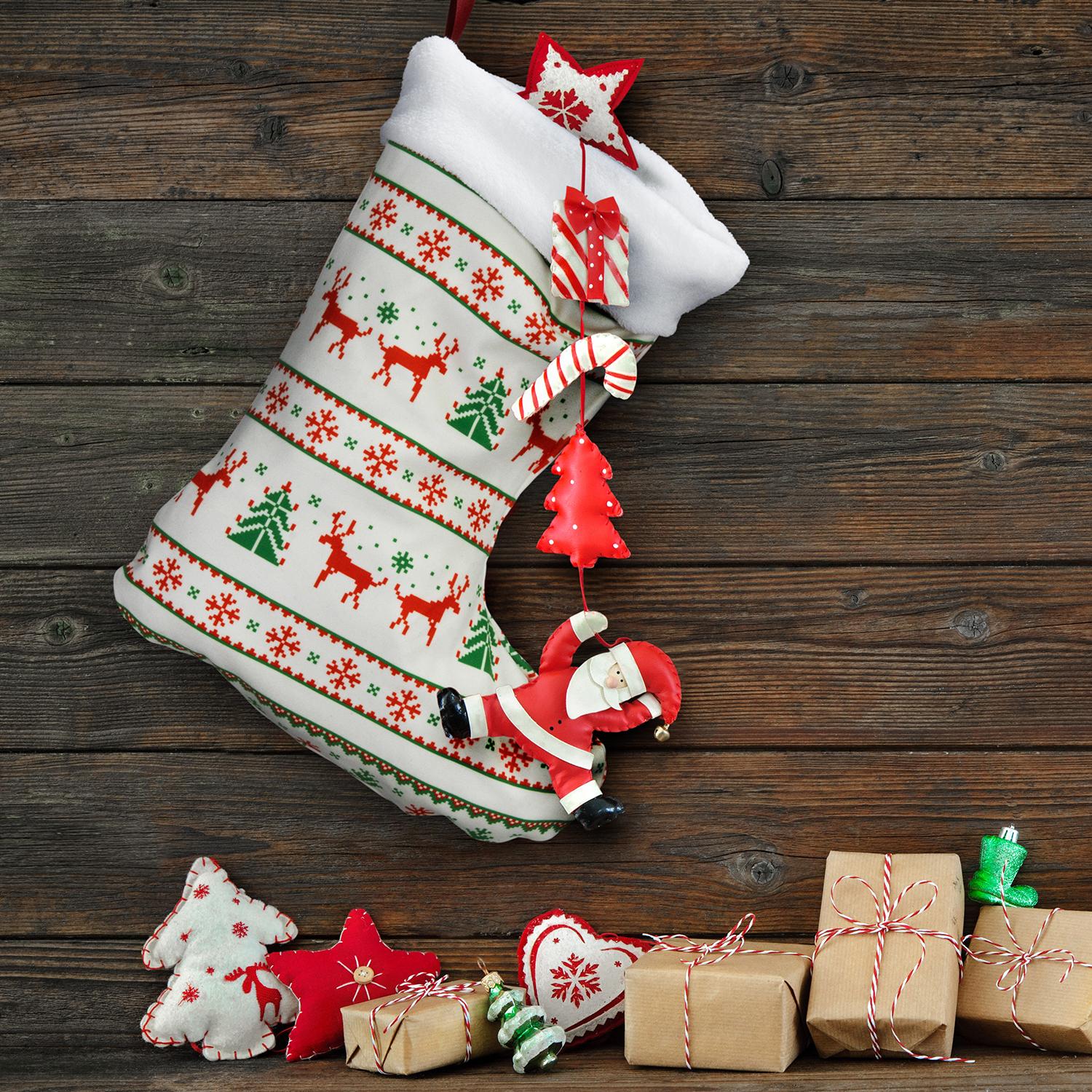 Full Colour Christmas Stocking – Image 3
