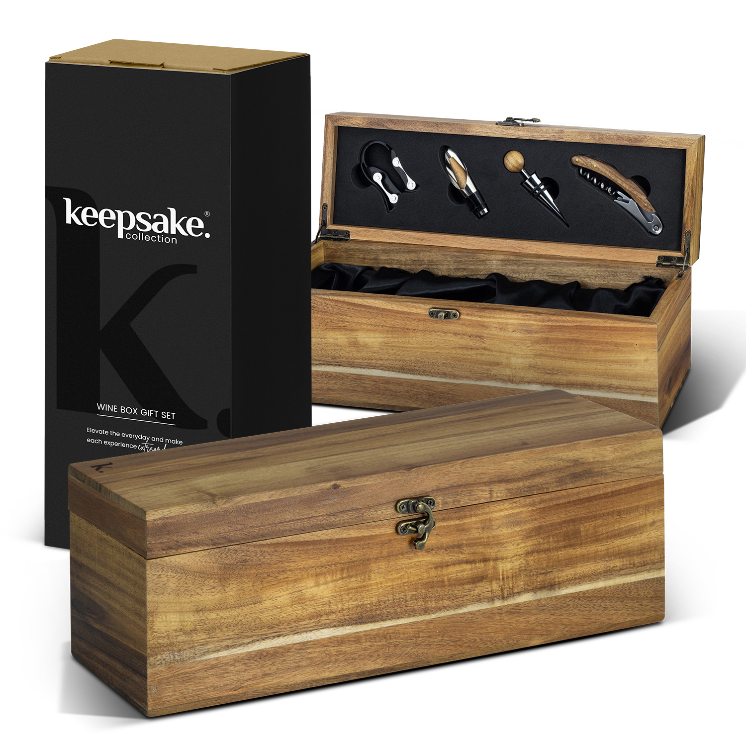 Keepsake Wine Box Gift Set – Image 1