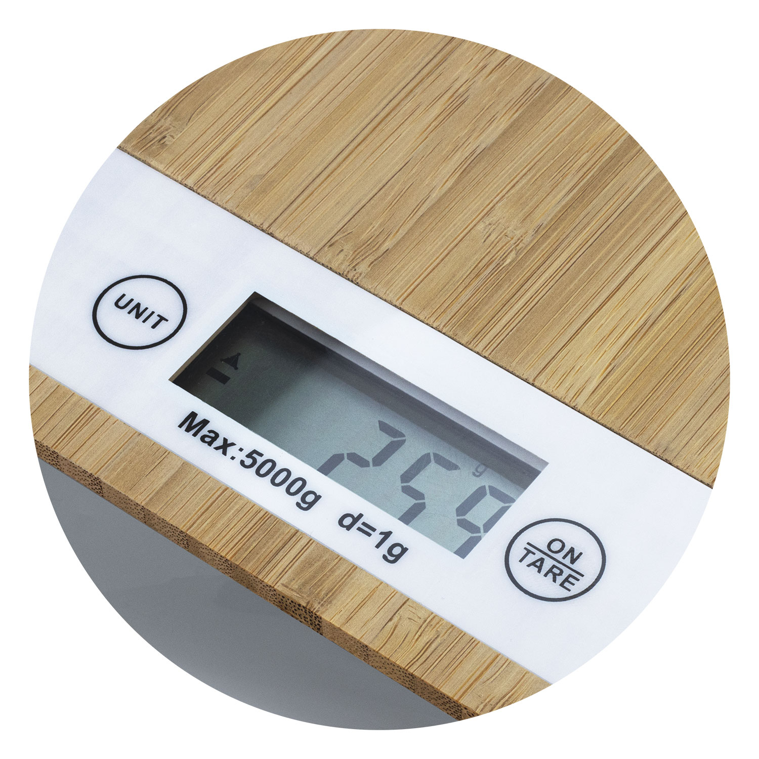 Bamboo Kitchen Scale – Image 3