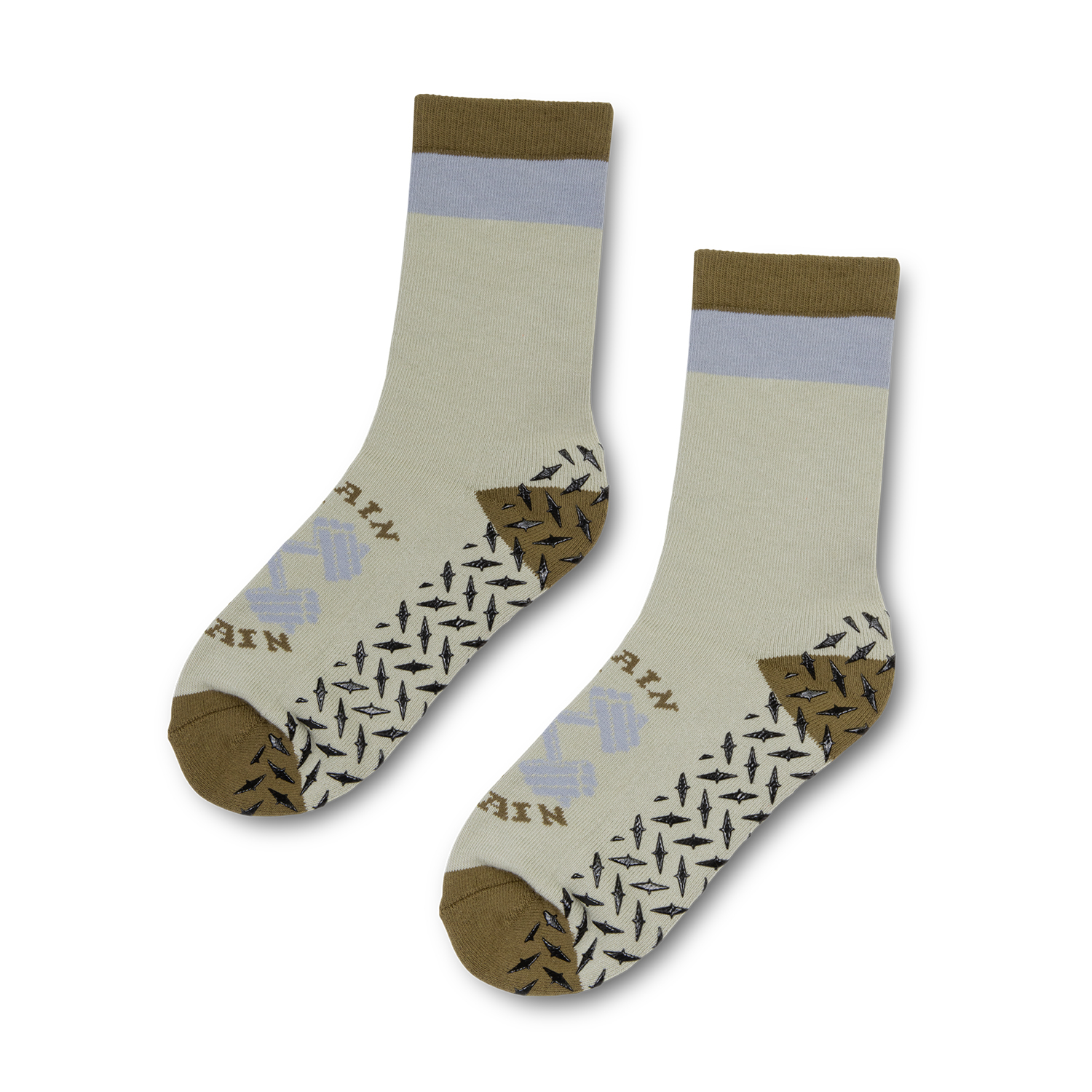 Nero Crew Grip Socks – Image 1