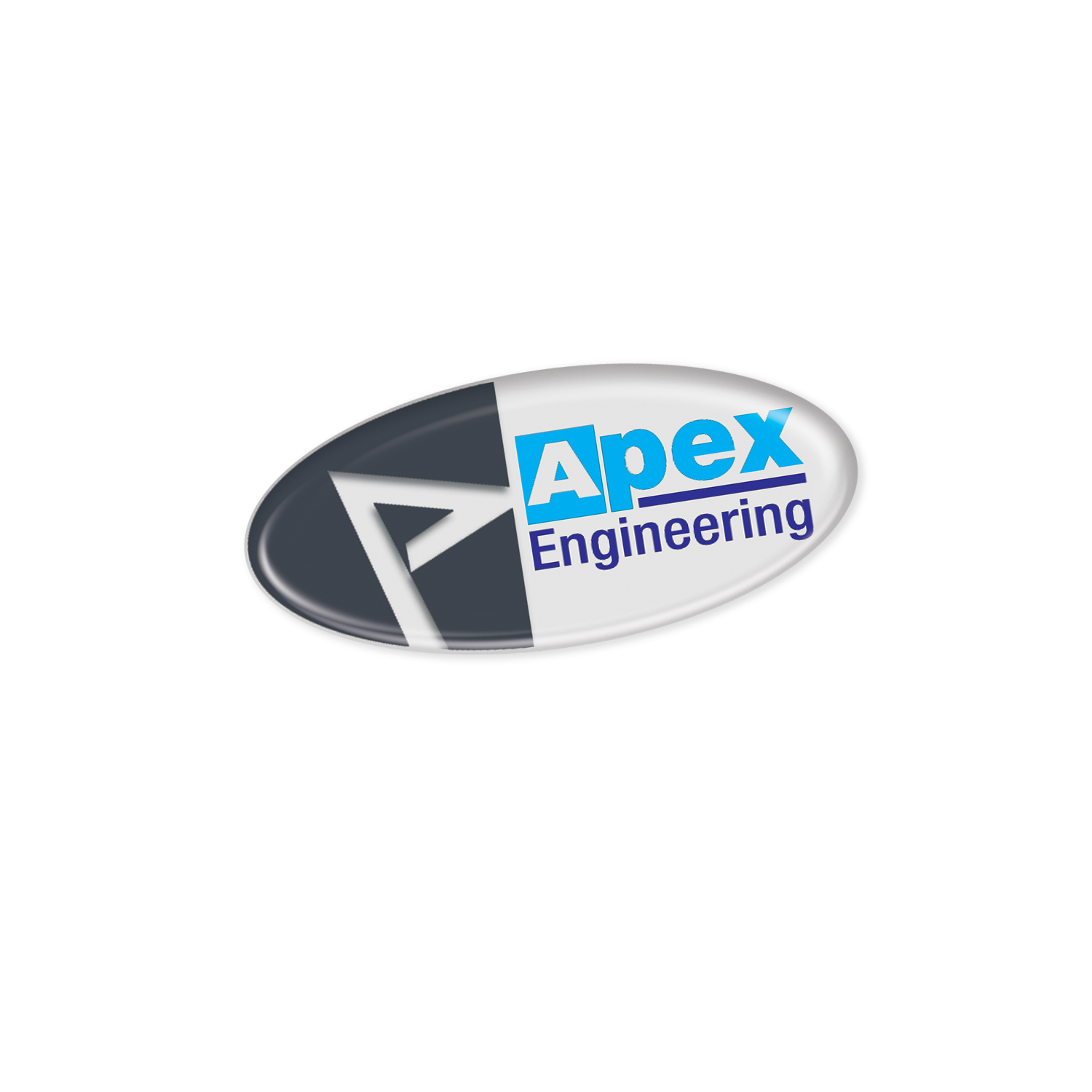 Resin Coated Labels 55 x 24mm - Oval – Image 1