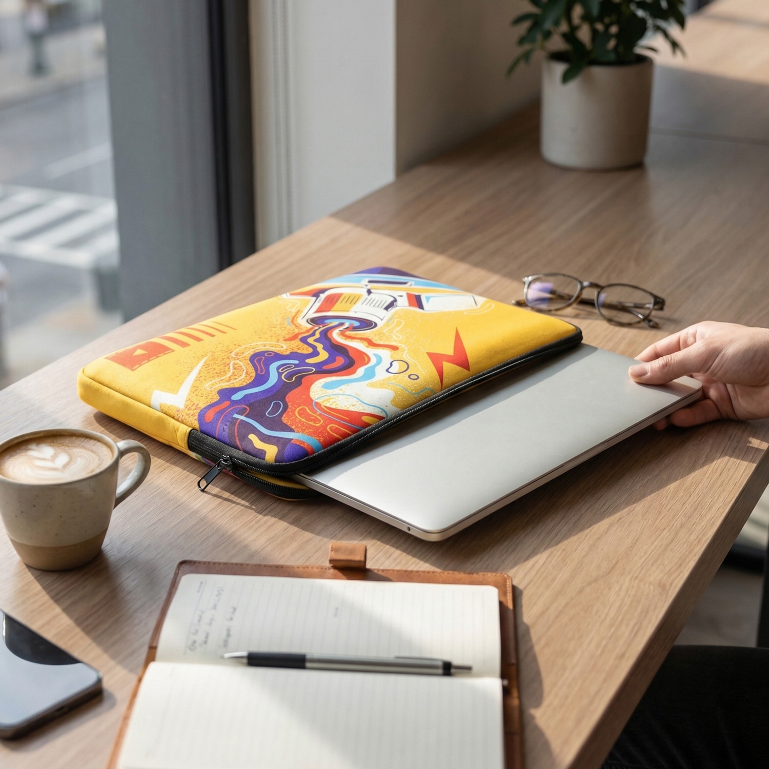 Full Colour Laptop Sleeve - Medium – Image 5