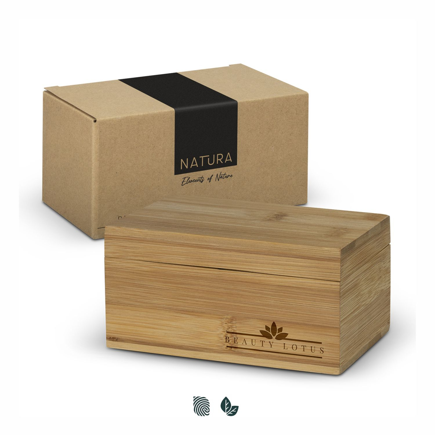NATURA Bamboo Tea Box – Image 1
