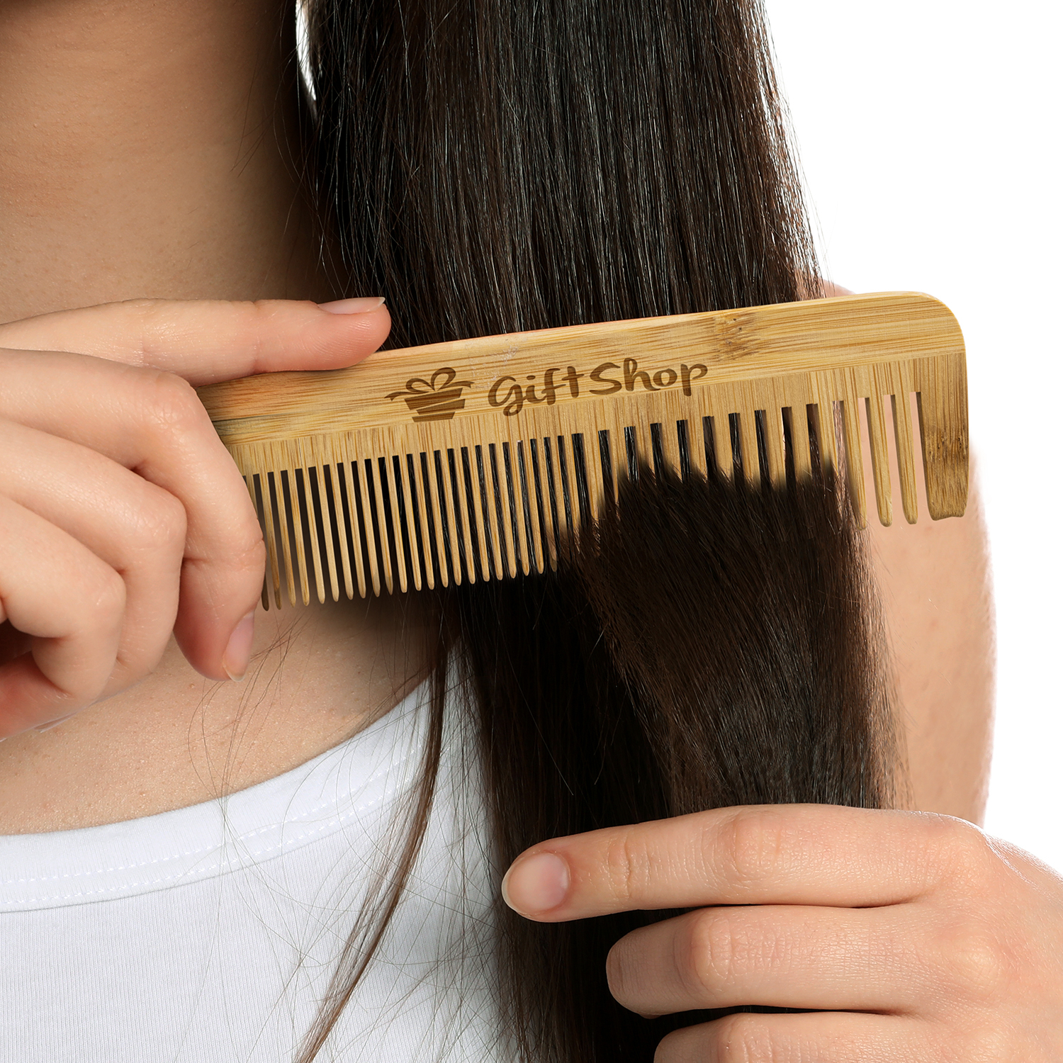 Bamboo Hair Comb – Image 4