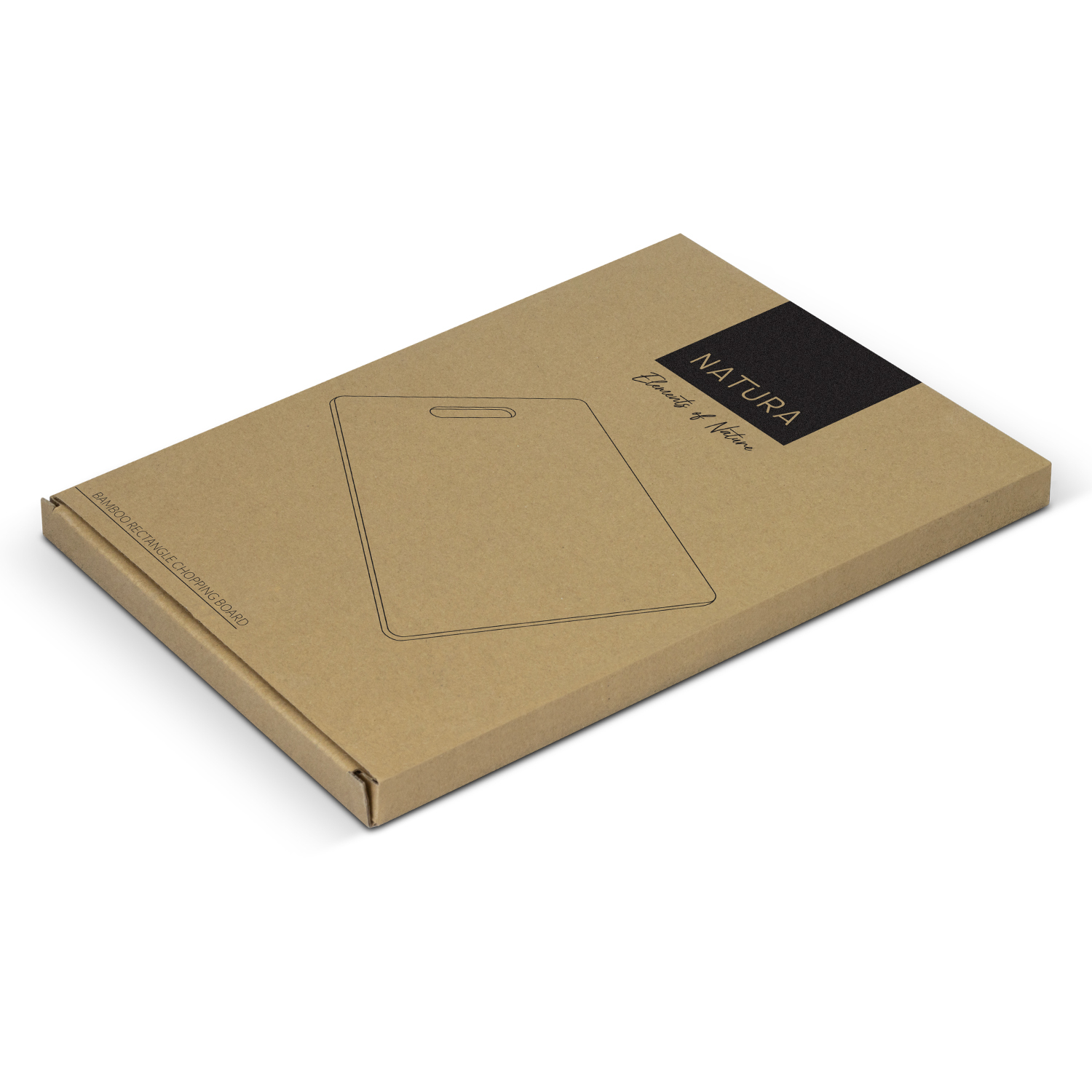 NATURA Bamboo Rectangle Chopping Board – Image 5