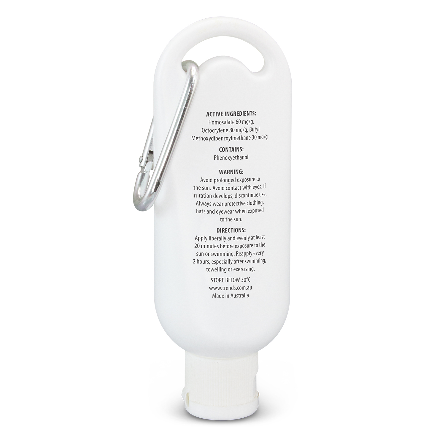 TRENDS Everyday SPF 50+ Carabiner Sunscreen 50ml – Image 3