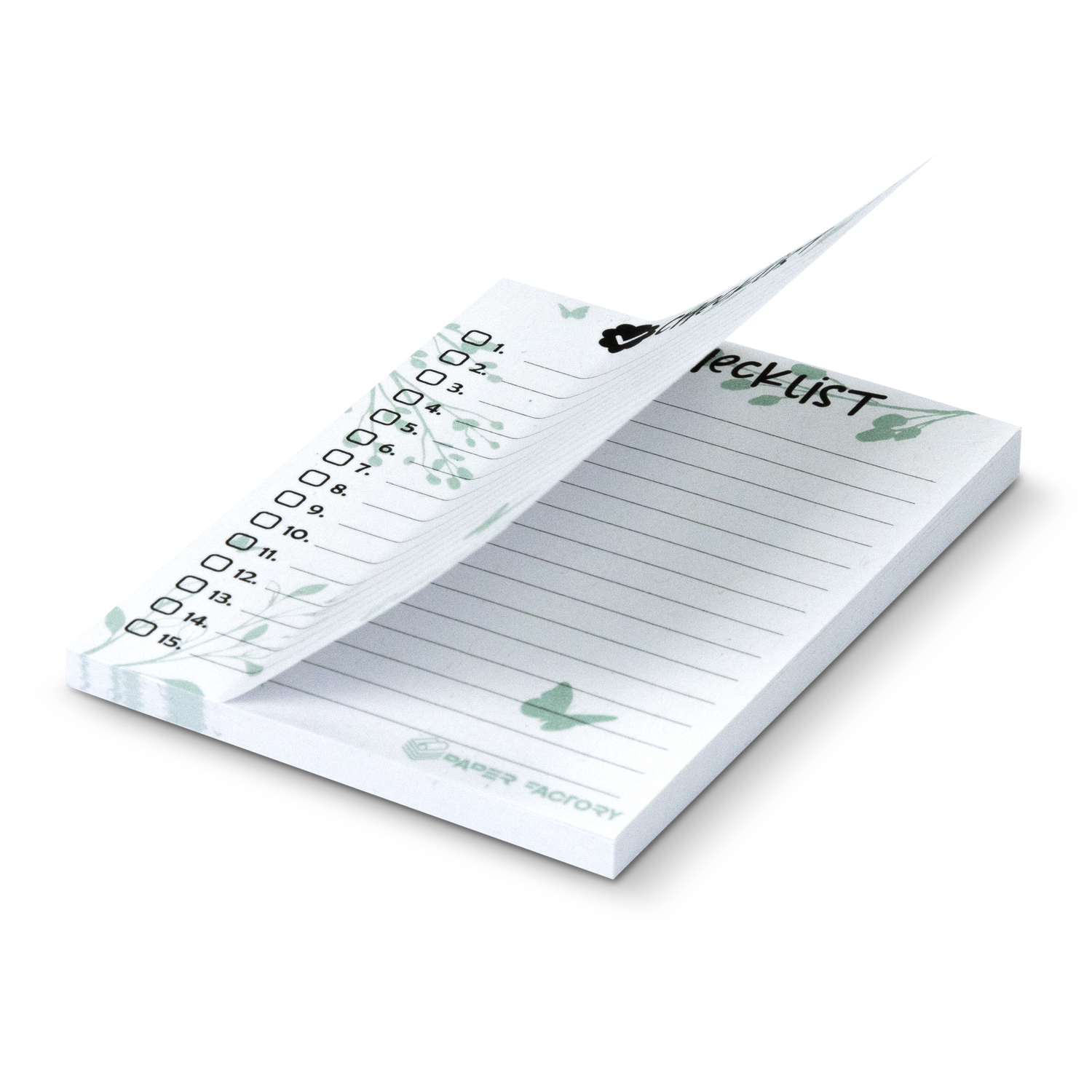 Recycled Sticky Pad 100 x 75mm - 50 Sheets – Image 3