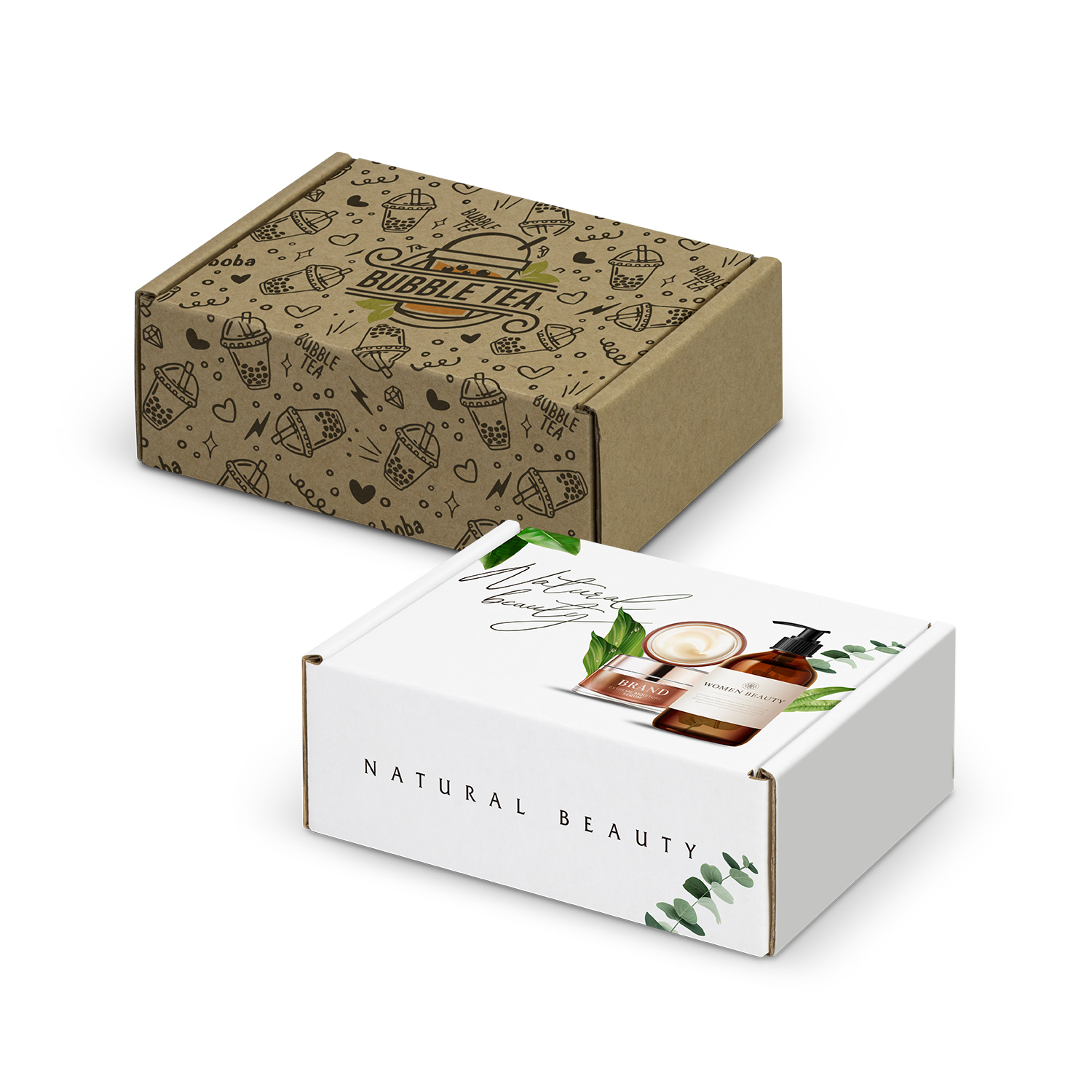 Die Cut Box with Locking Lid - 125x97x47mm – Image 1