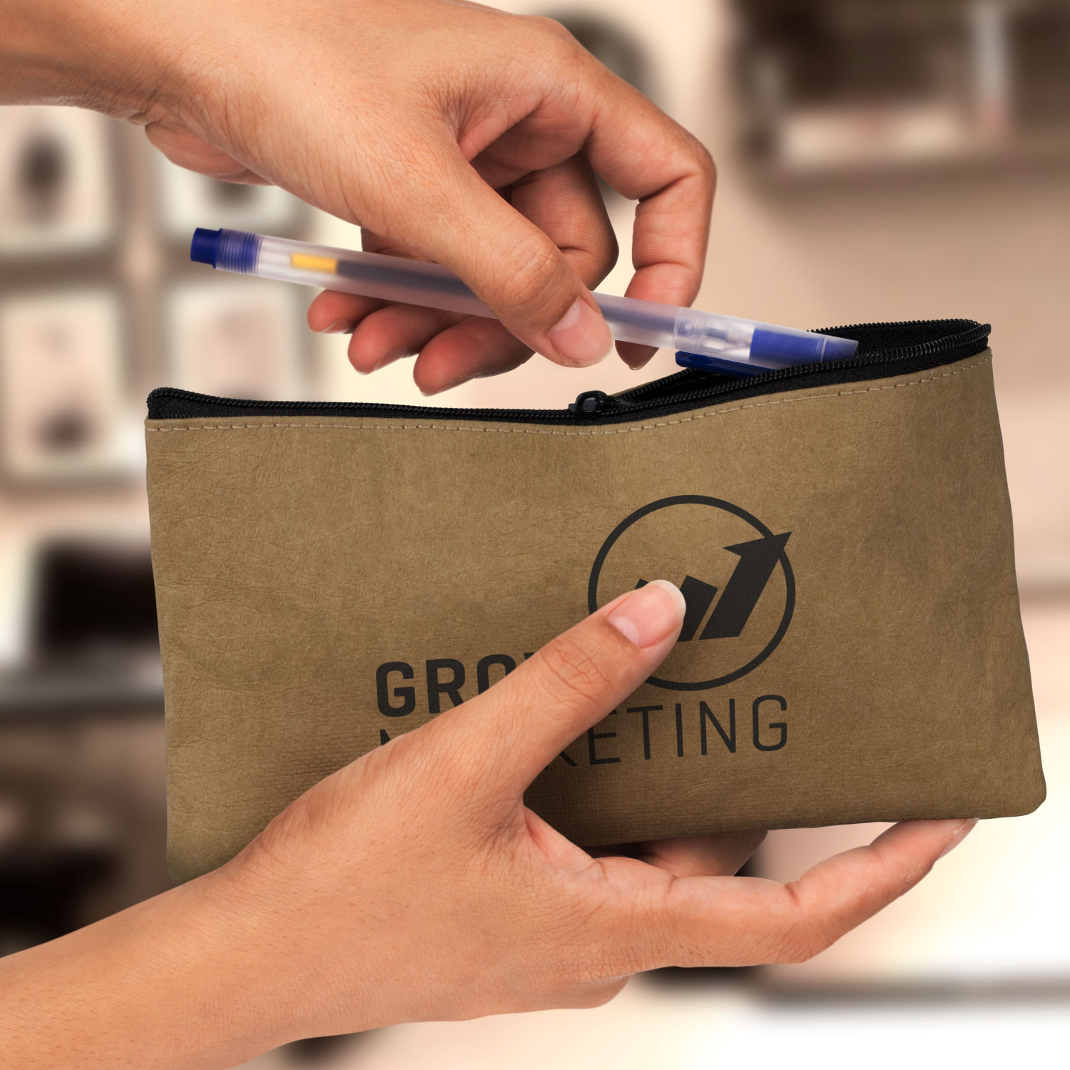 Kraft Pencil Case – Image 4