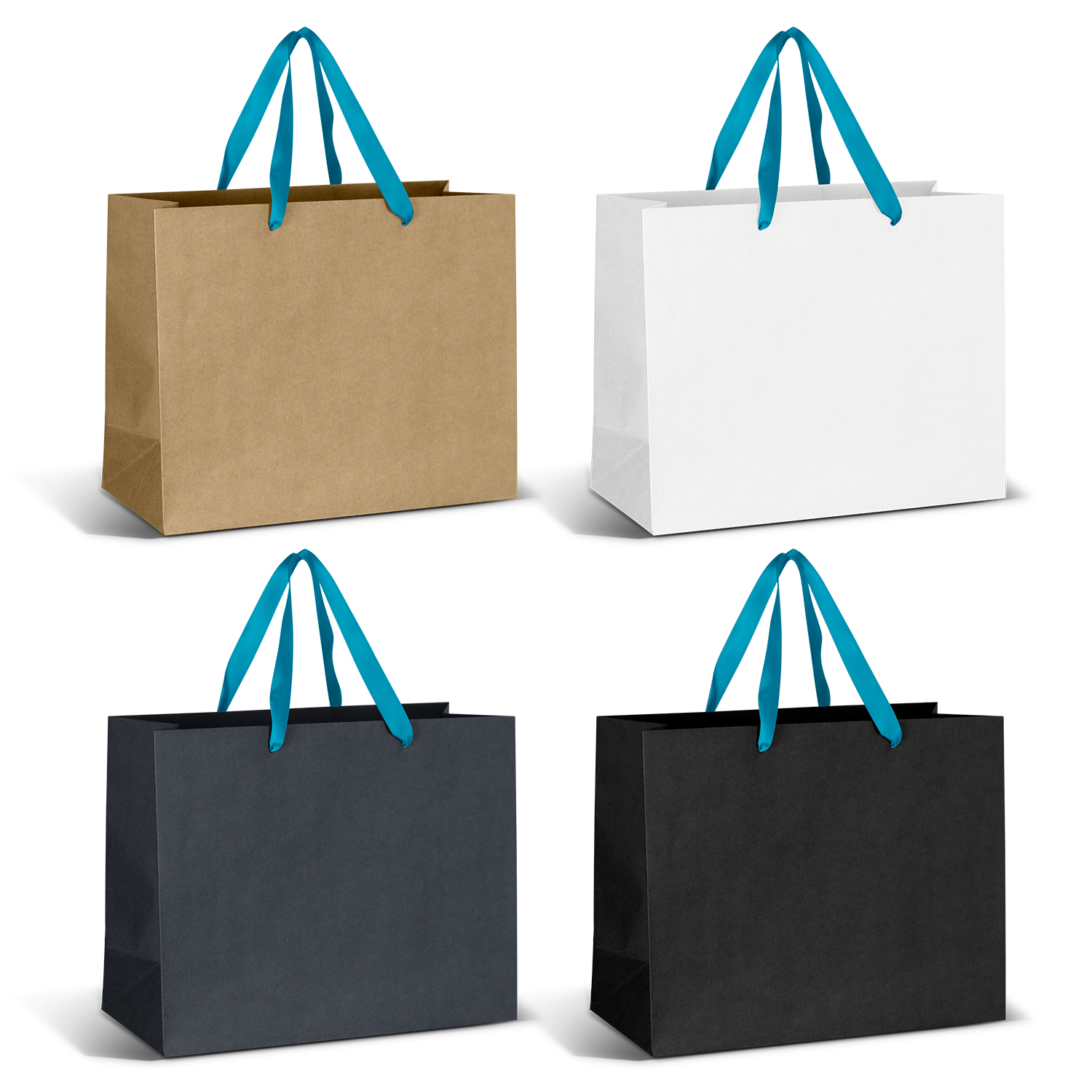 Large Ribbon Handle Paper Bag – Image 9