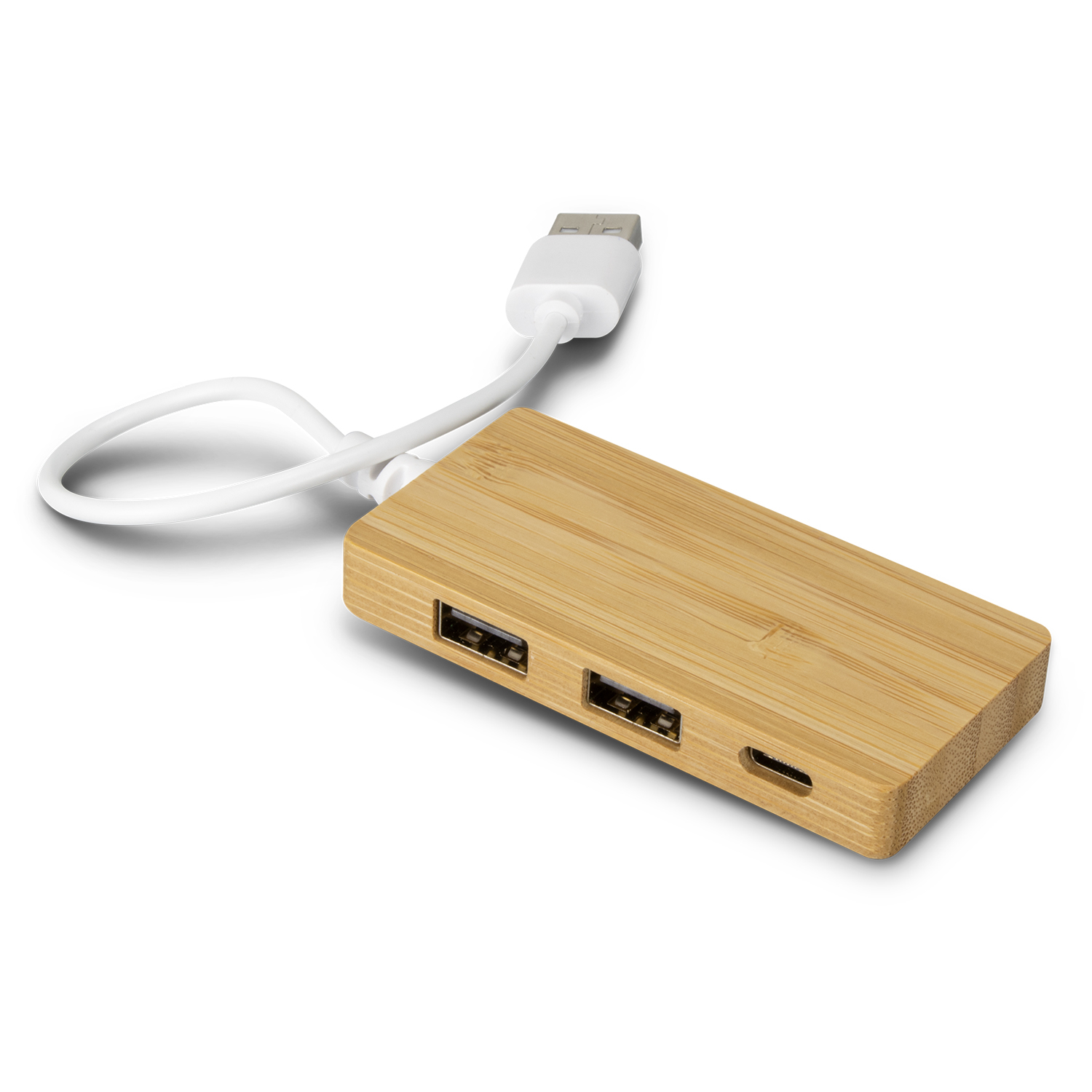 Bamboo USB Hub – Image 2