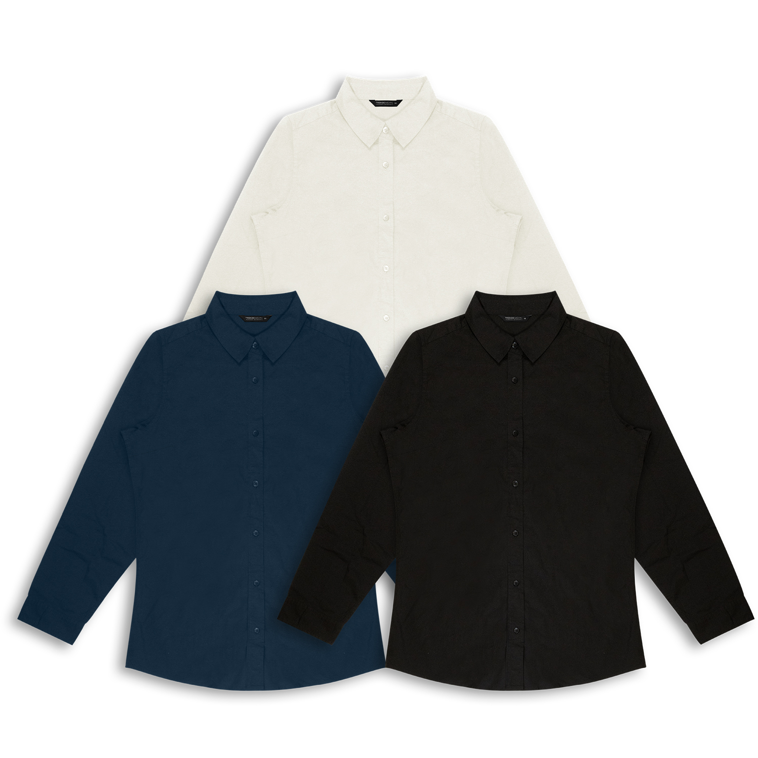 TRENDSWEAR Parker Women's Poplin Shirt – Image 11